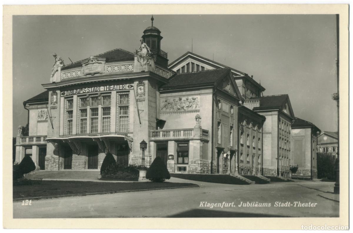 Postales: KLAGENFURT_Jubil&auml;ums Stadttheater_Franz Schilcher; 121. Photo Echte / Teatros Austria