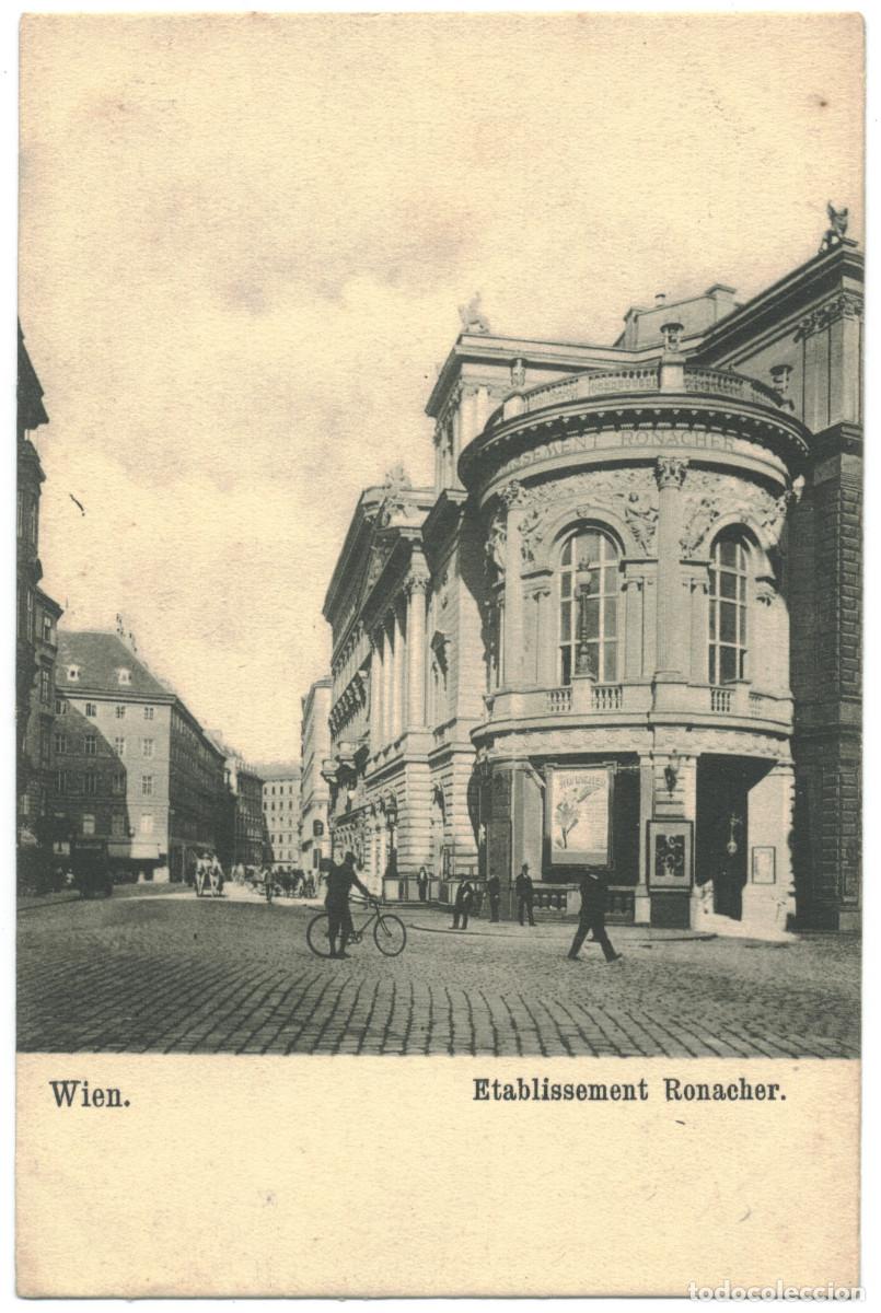 Postales: WIEN_Etablissement Ronacher_BKWI; 399 / Teatros Austria