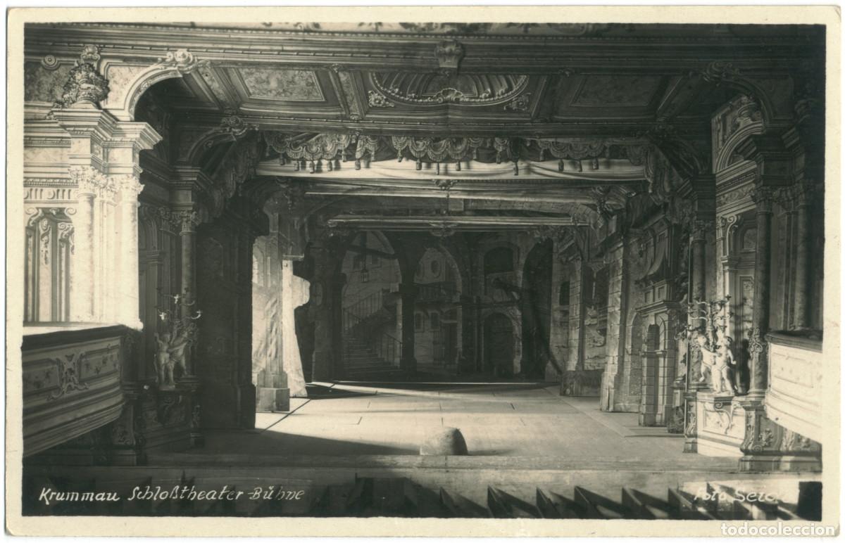 Postales: KRUMMAU_Schlosstheater. B&uuml;hne_Sin datos / Teatros Austria
