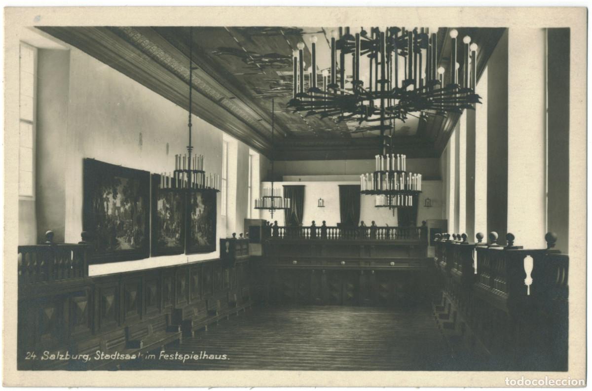 Postales: SALZBURG_Stadtsaal im Festspielhaus_B. Kerschner; 24 / Teatros Austria