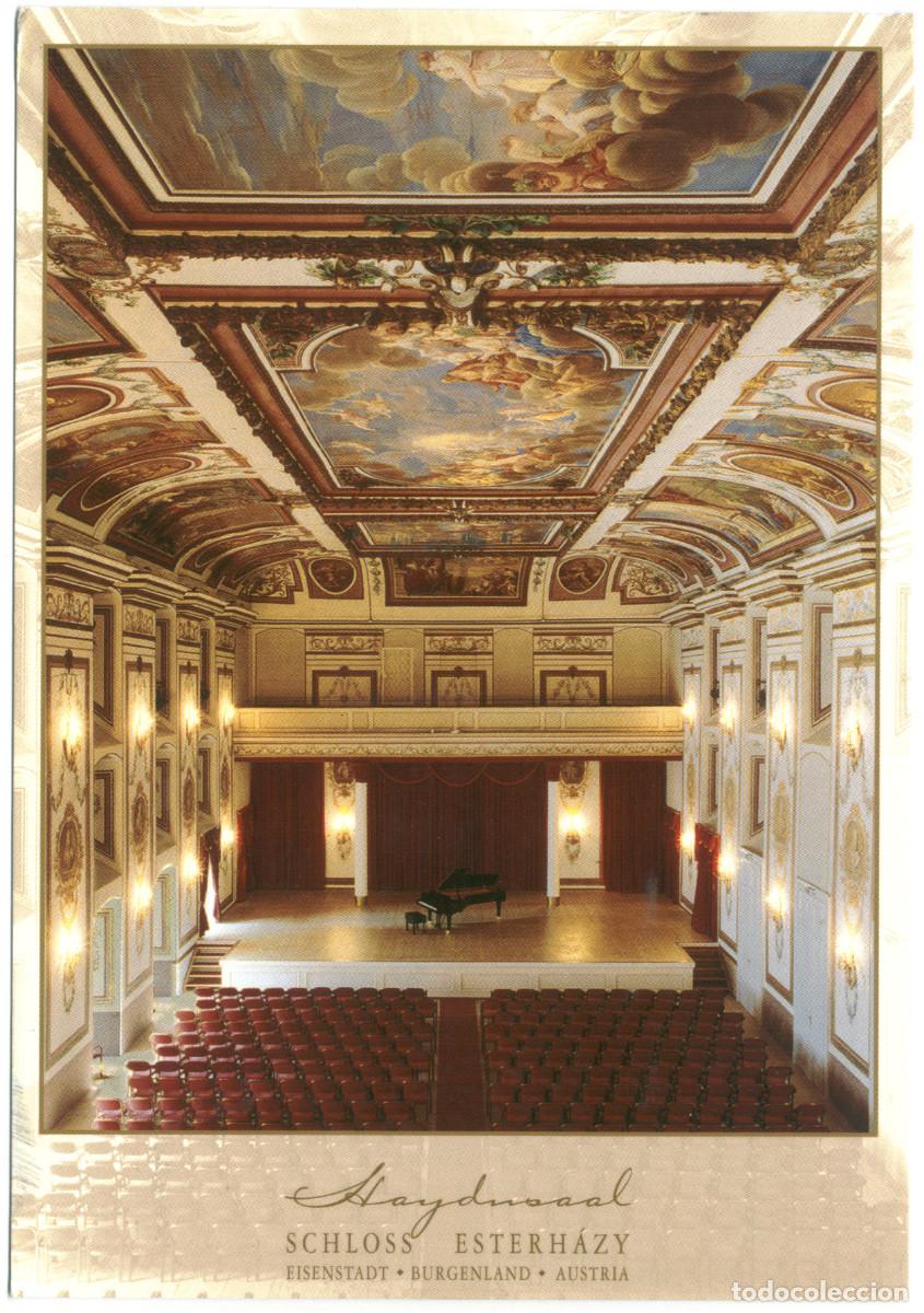 Postales: EISENSTADT_Schloss Esterh&aacute;zy . Staydnsaal_Meixner; A 7000 / Teatros Austria
