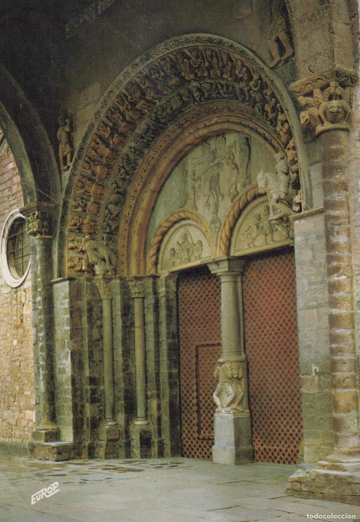 Cartoline: France Oloron Sainte Marie Romanesque Portal of Sainte Marie Church *YAM015