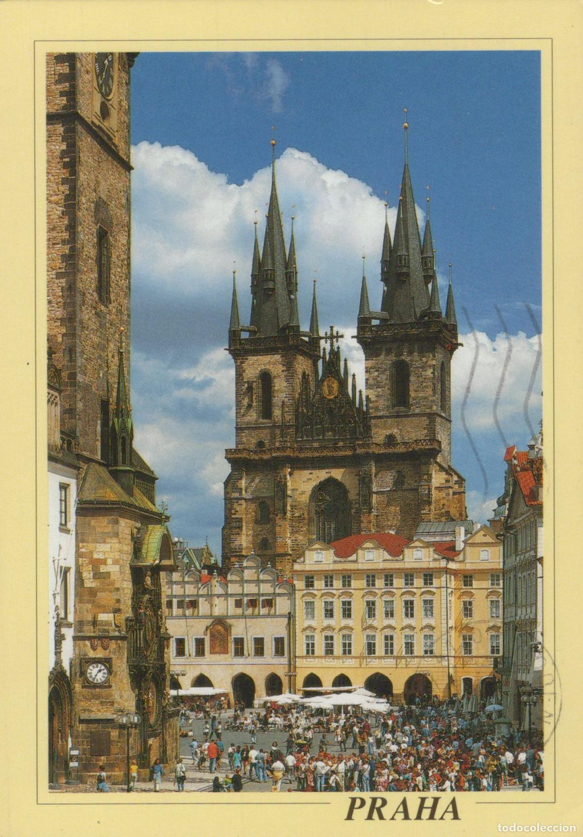 Cartoline: Czech Republic Prague Old Town Square Church of Our Lady Before T&yacute;n *YAM024