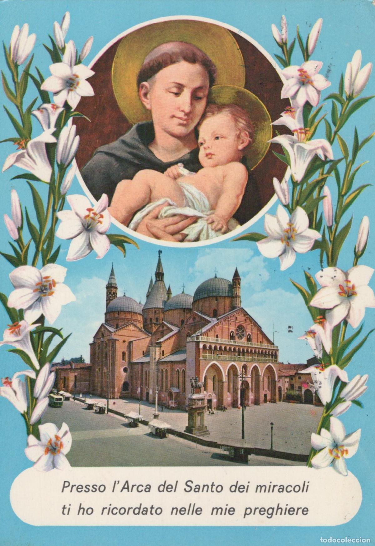 Cartoline: Italy Padua Basilica of St Anthony With Saint Anthony and Child Jesus *YAM030