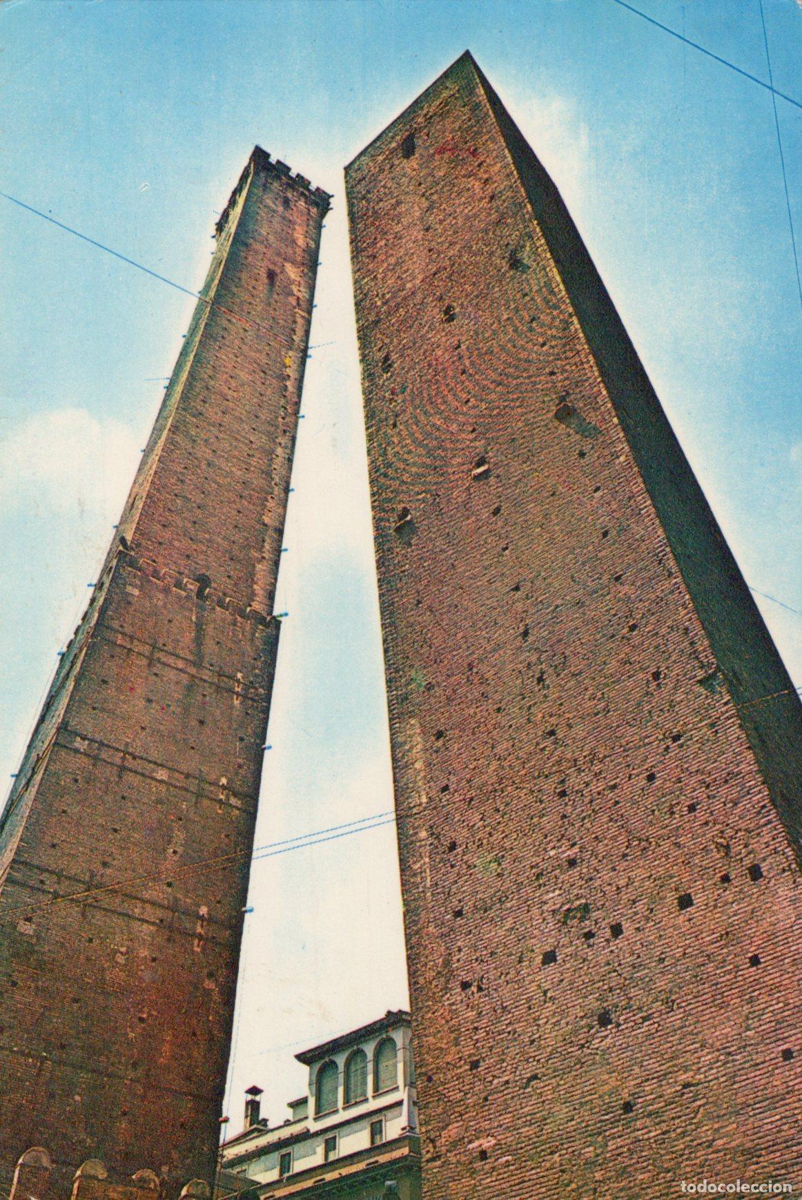 Cartoline: Italy Bologna Le Due Torri Asinelli and Garisenda Medieval Towers *YAM021