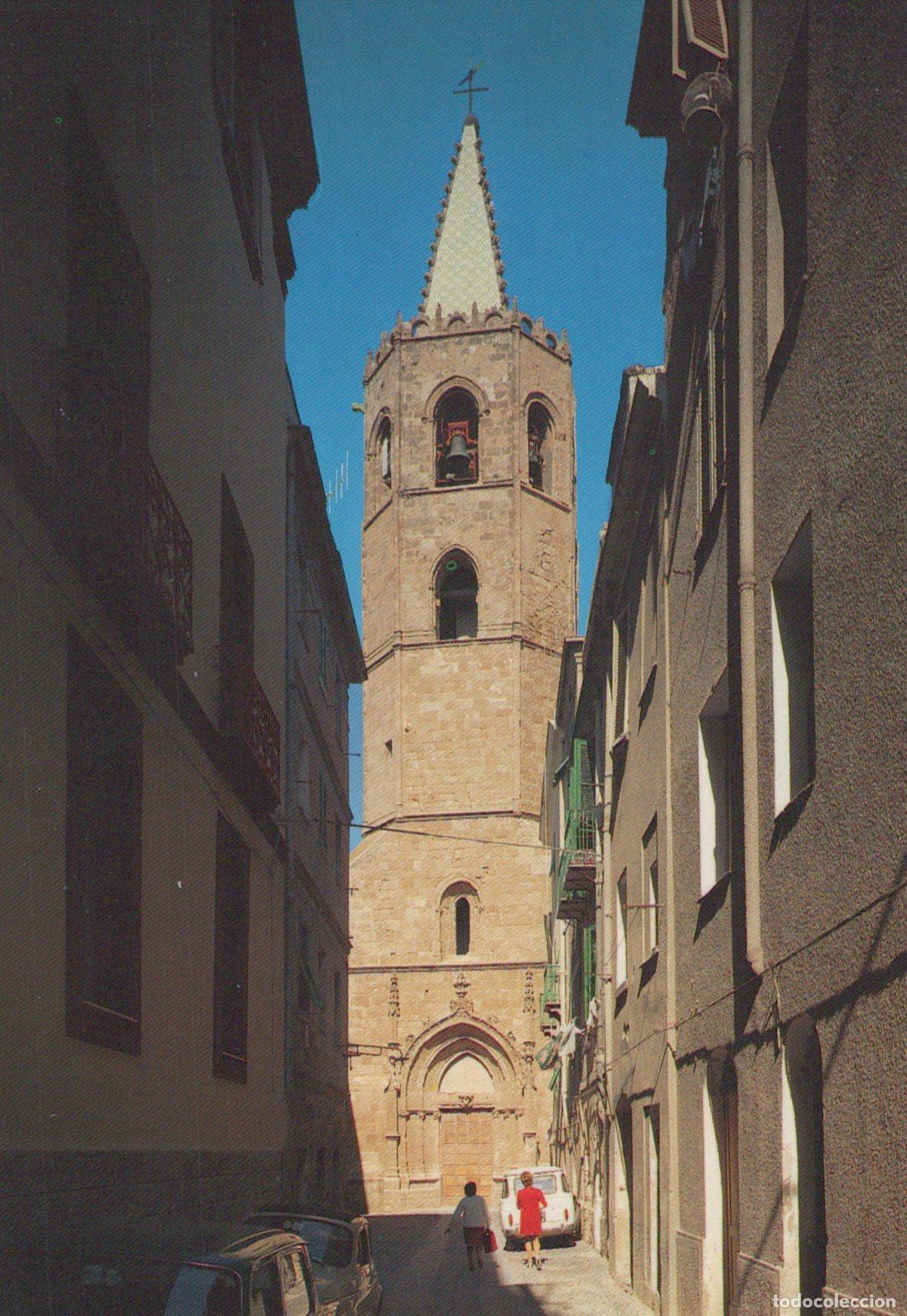 Postcards: Italy Alghero Sardinia Aragonese Bell Tower Historic Unposted *YAM054