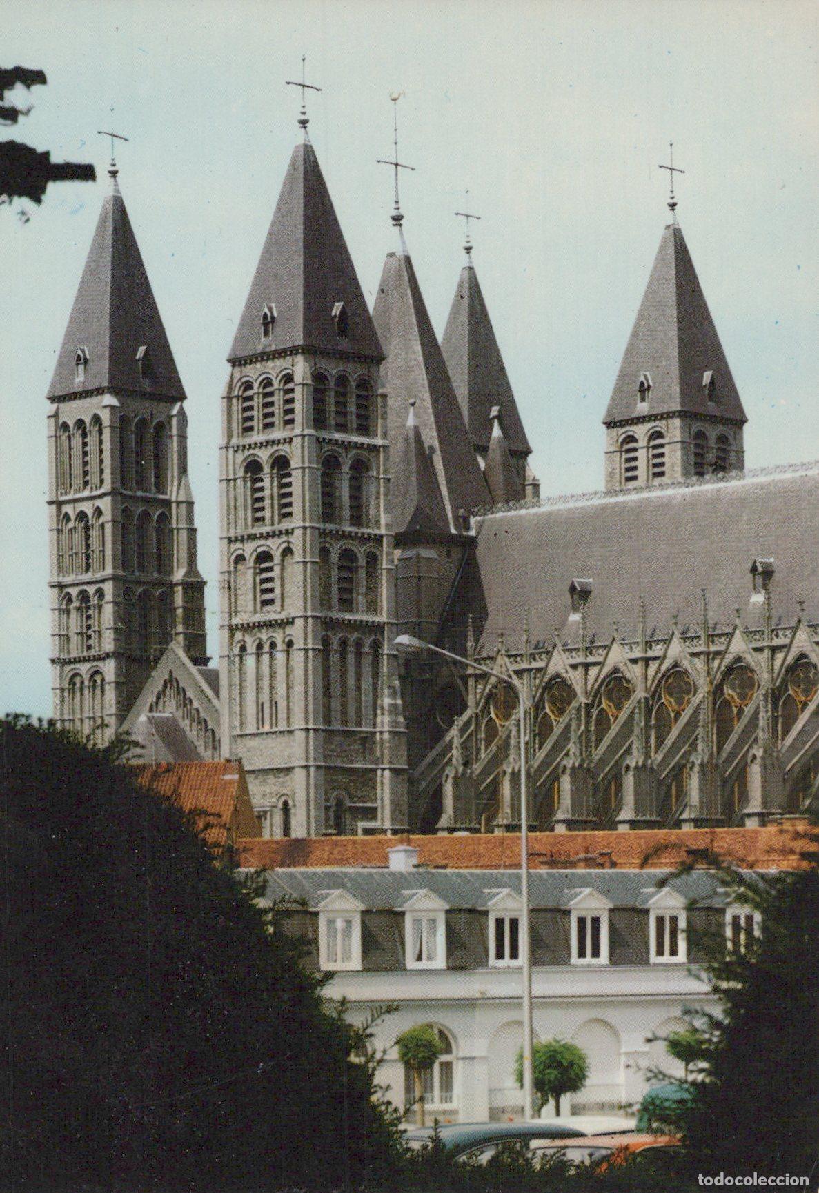 Postais: Belgium Tournai Notre Dame Cathedral Historic Architecture Unposted *YAM046