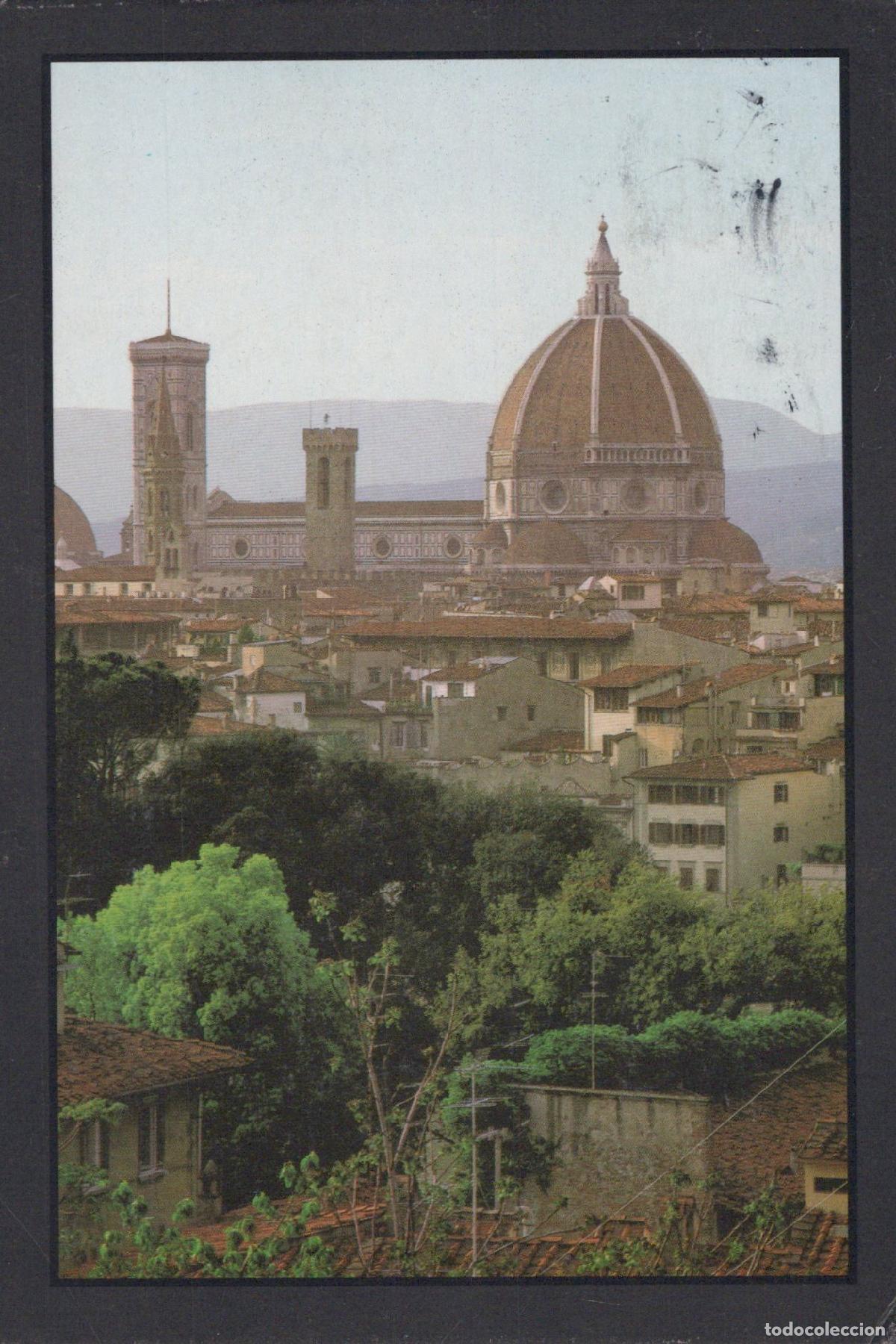 Postais: Italy Florence Duomo Cathedral Santa Maria del Fiore Cityscape View *YAM115