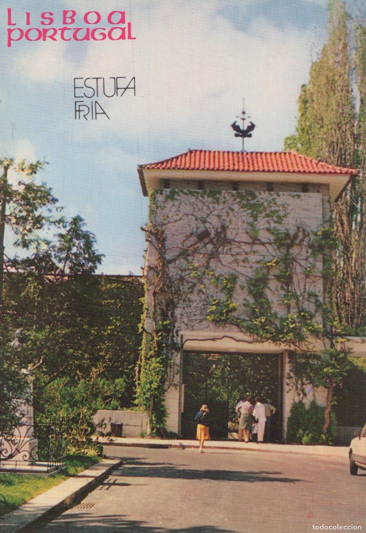 Postais: Portugal Lisbon Estufa Fria Entrance Building With People Unposted *YAM113