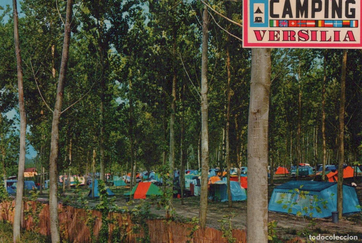 Postales: Italy Forte Dei Marmi Versilia Camping Site With Tents and Unposted *YAM155