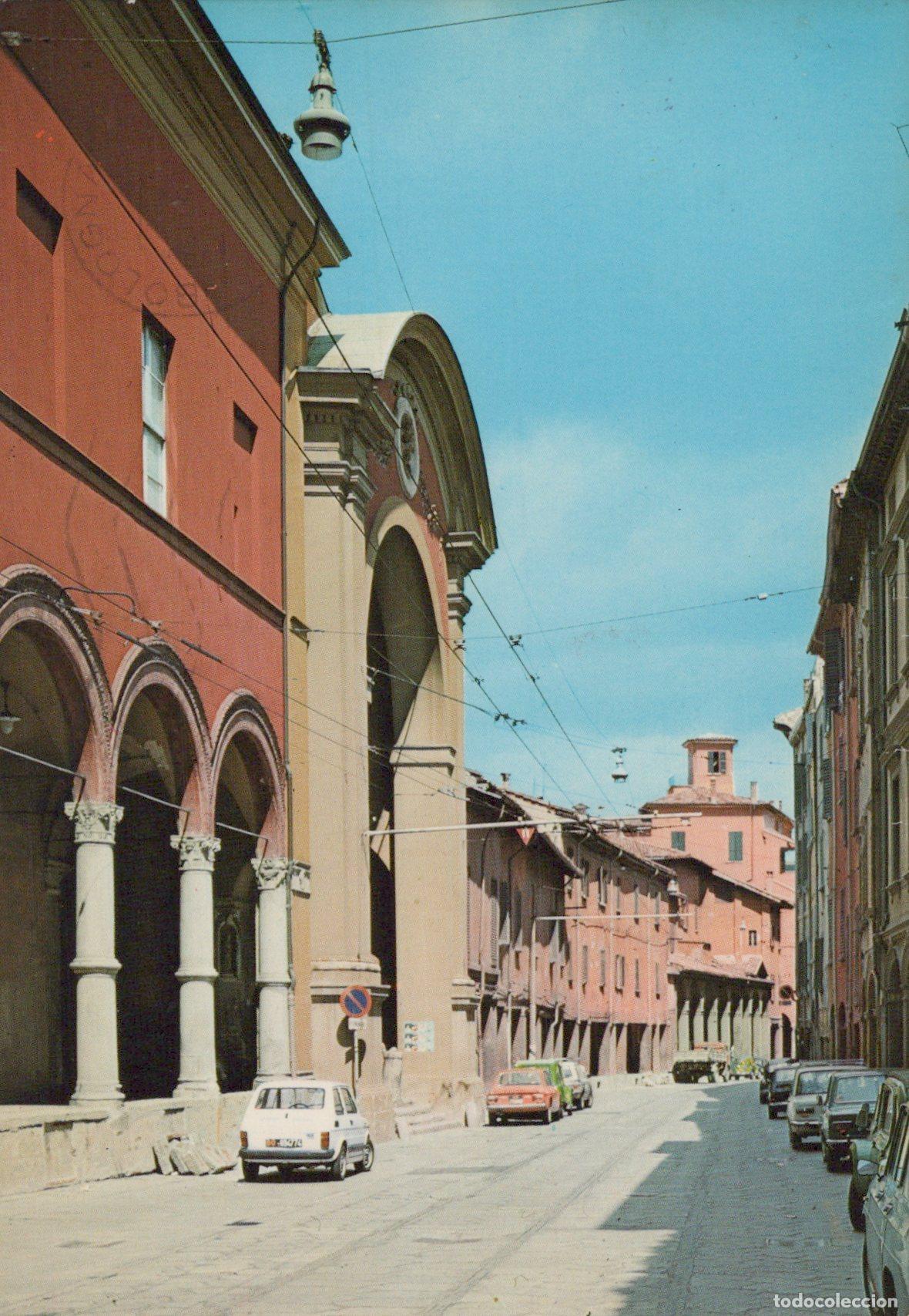 Postales: Italy Bologna Via S Stefano Voltone del Baraccano Street View With Cars *YAM112