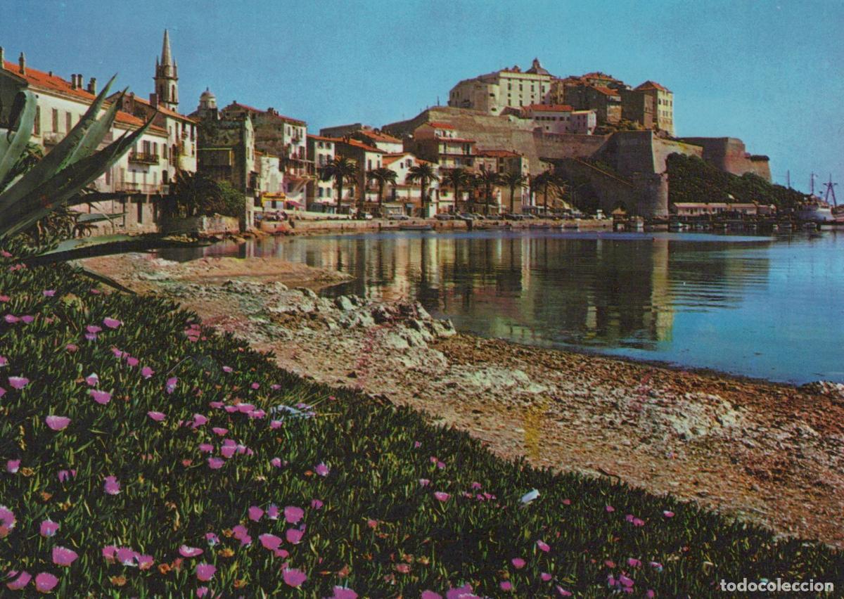 Postales: France Calvi The Port and the Citadel Coastal Town Seascape Unposted *YAM165