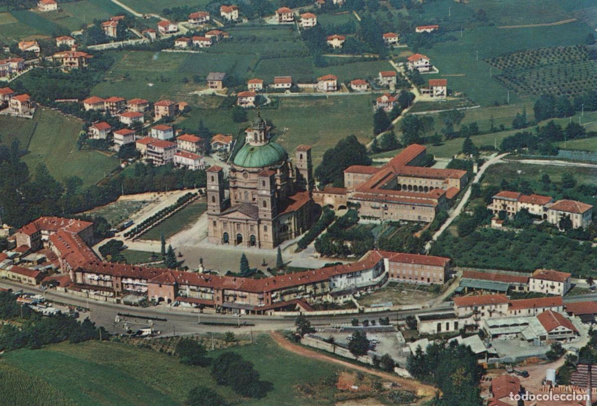 Postales: Italy Vicoforte Sanctuary of Aerial View With Green Dome Unposted *YAM164