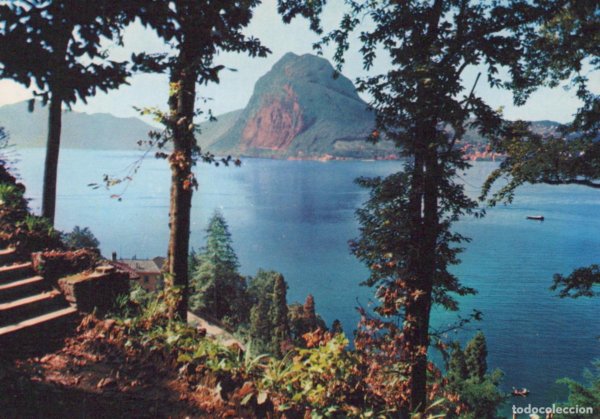 Cartes Postales: Switzerland Lugano Castagnola Lake Ceresio Monte San Salvatore Unposted *YAM147