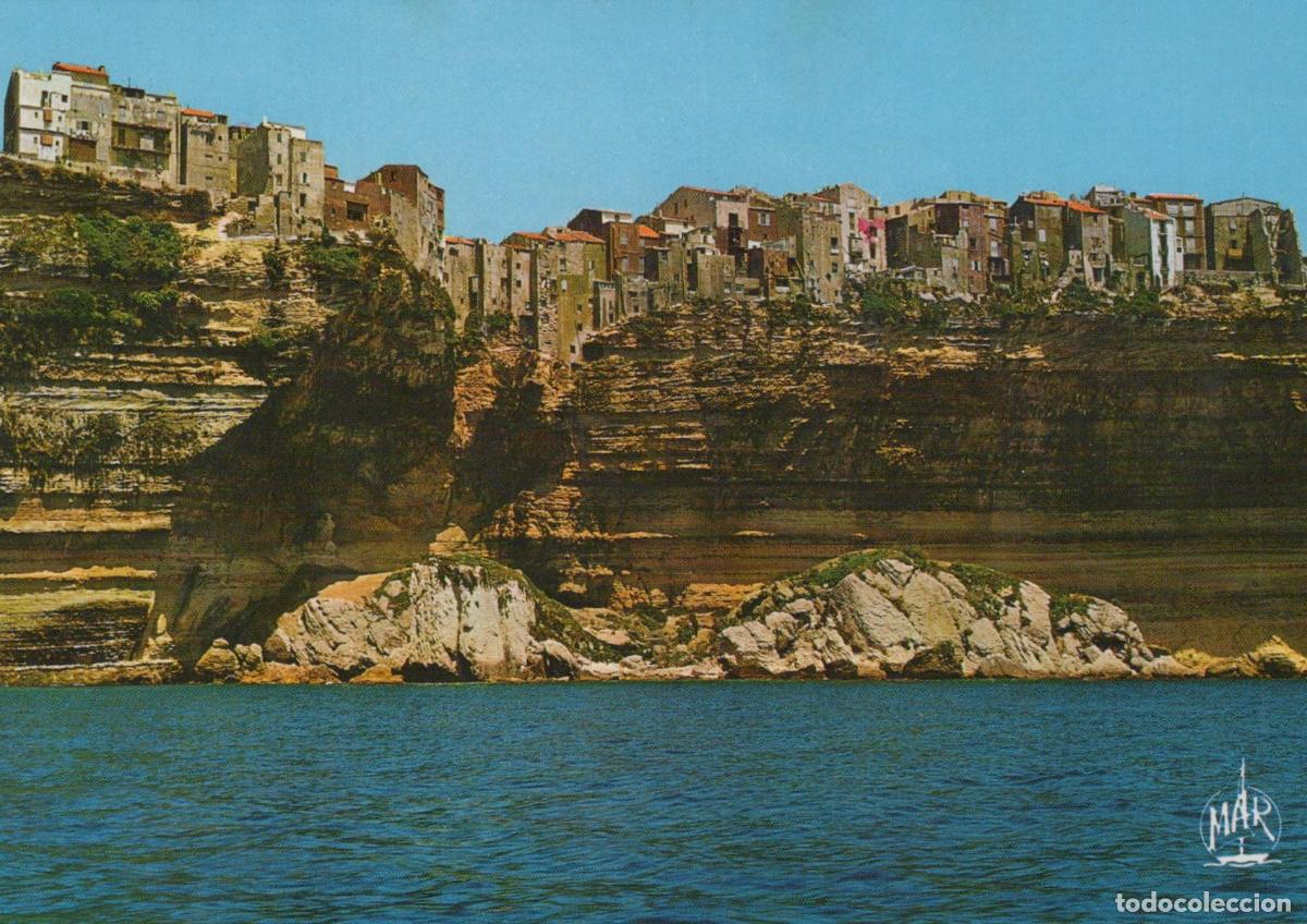Cartes Postales: France Bonifacio High Town Built On Vertical Cliffs Seascape Unposted *YAM161
