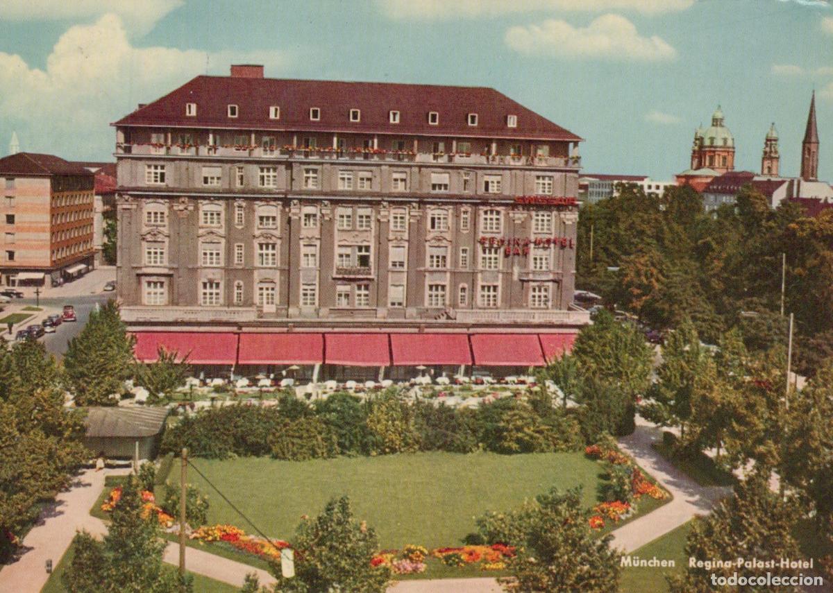 Cartes Postales: Germany Munich Regina Palast Hotel With Garden Architecture City View *YAM228