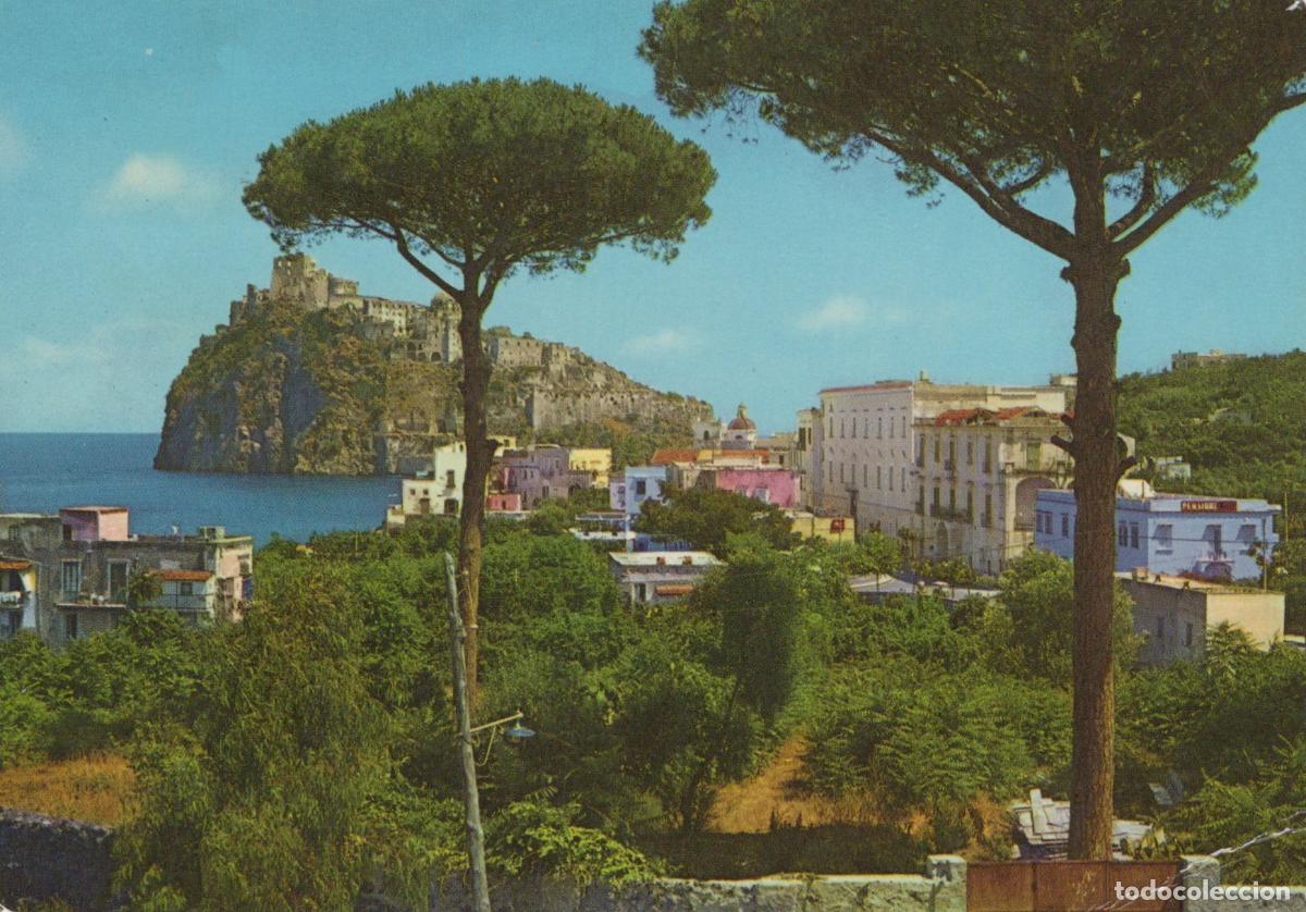 Postales: Italy Ischia Panorama From the Pine Wood Castello Aragonese *YAM260