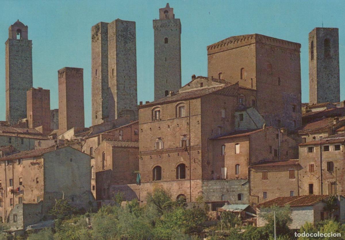 Postales: Italy San Gimignano Panorama General View Medieval Towers Unposted *YAM187
