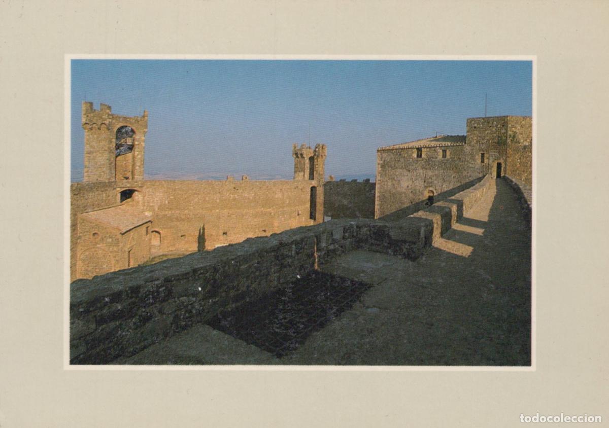 Postales: Italy Montalcino Tuscany Fortress Walkway Medieval Castle Unposted *YAM186