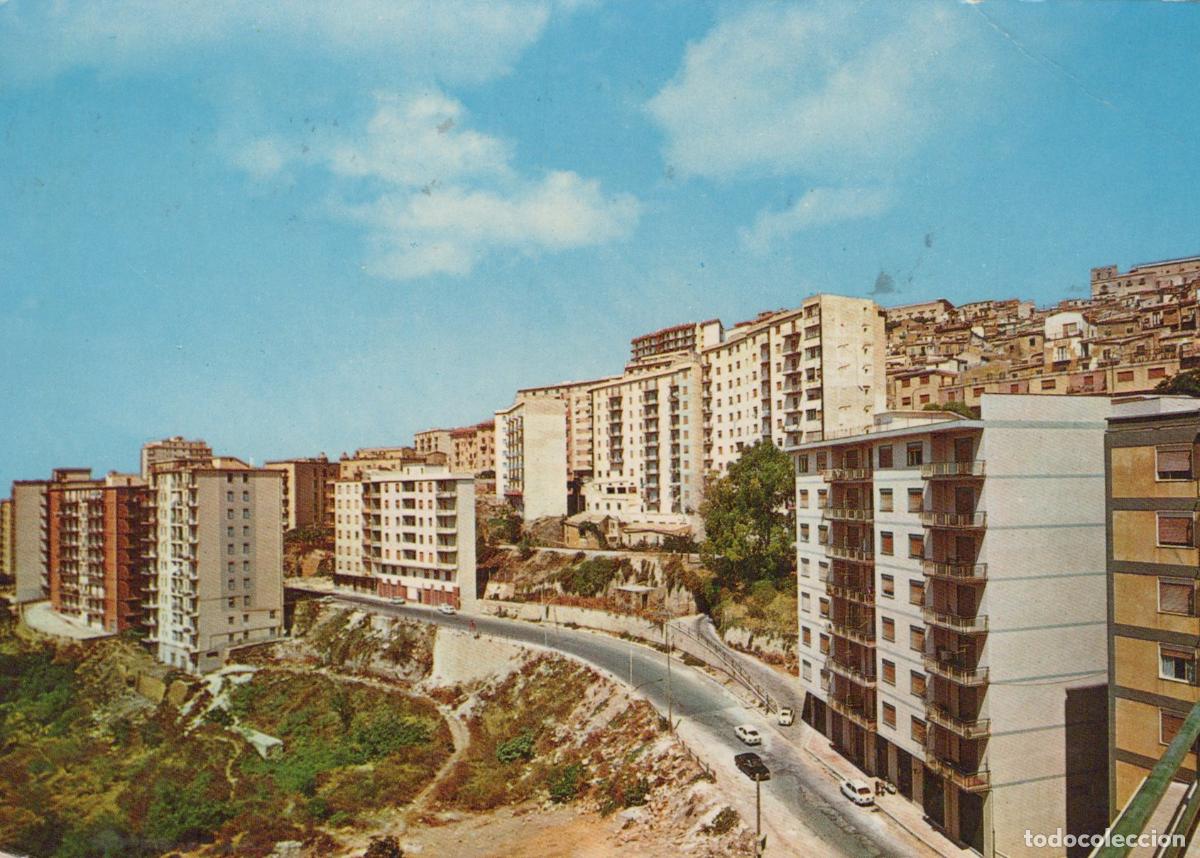 Postales: Italy Agrigento Via Dante Residential Buildings and Street View *YAM269