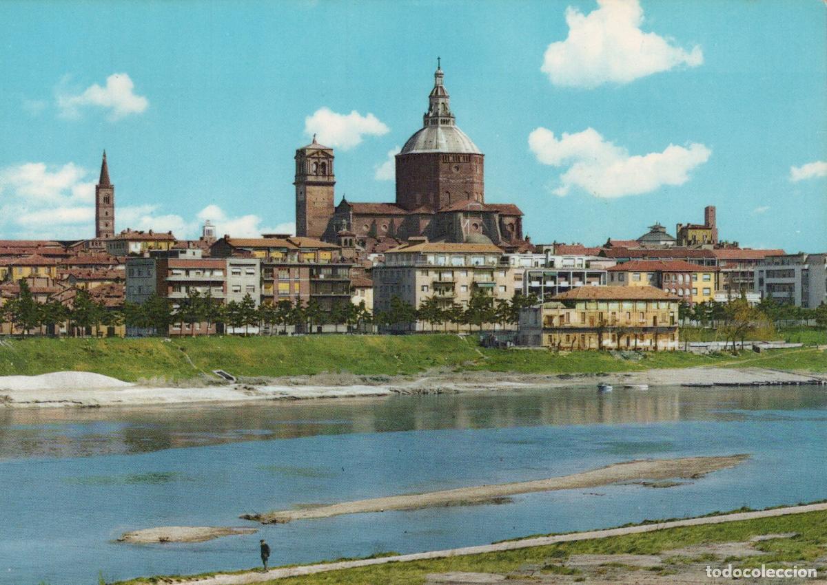 Postales: Italy Pavia Duomo Panorama View Ticino River Natural Colours *YAM202