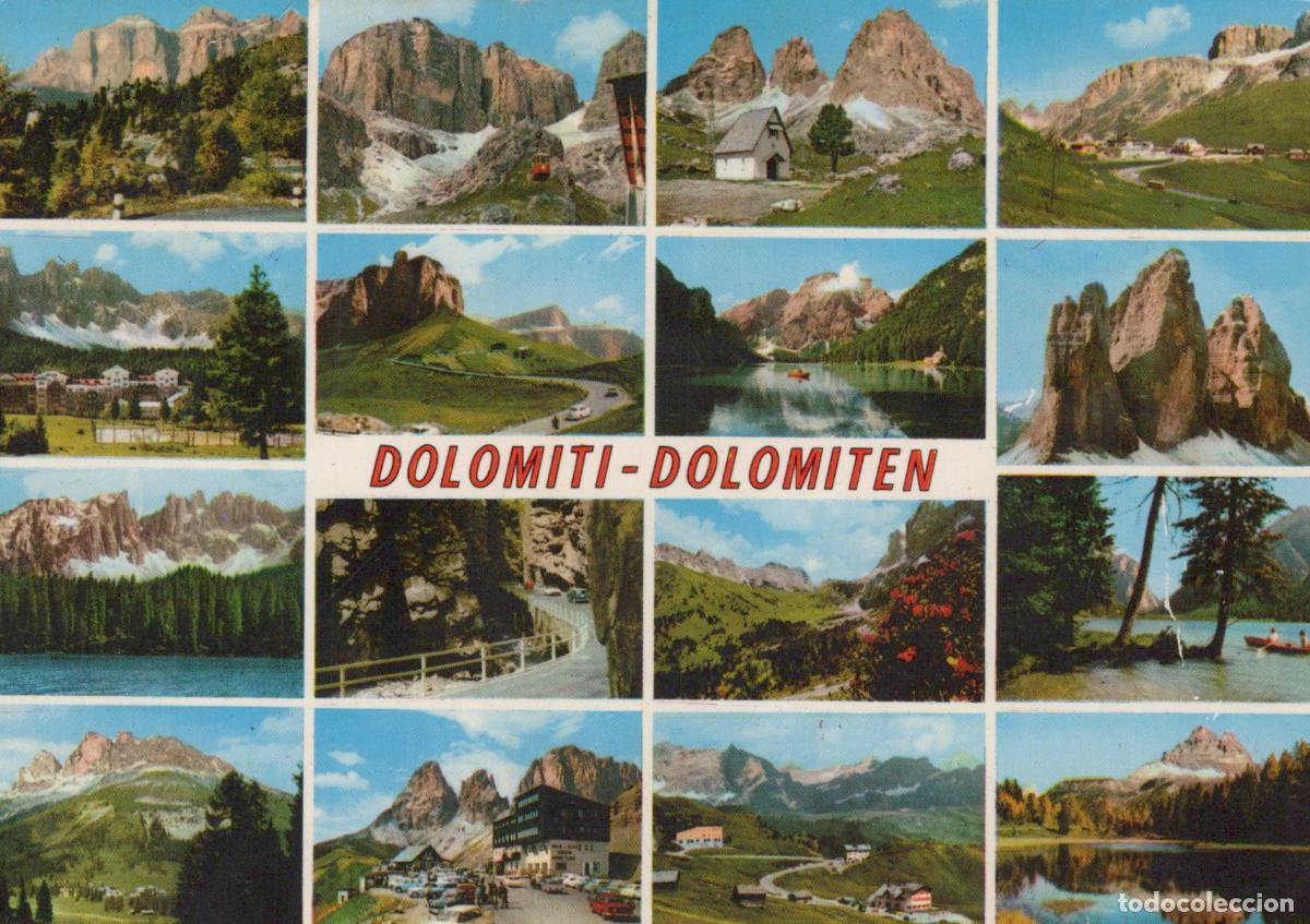 Postales: Italy Dolomites Dolomiti Dolomiten Multi View Italian Alps Mountain *YAM207