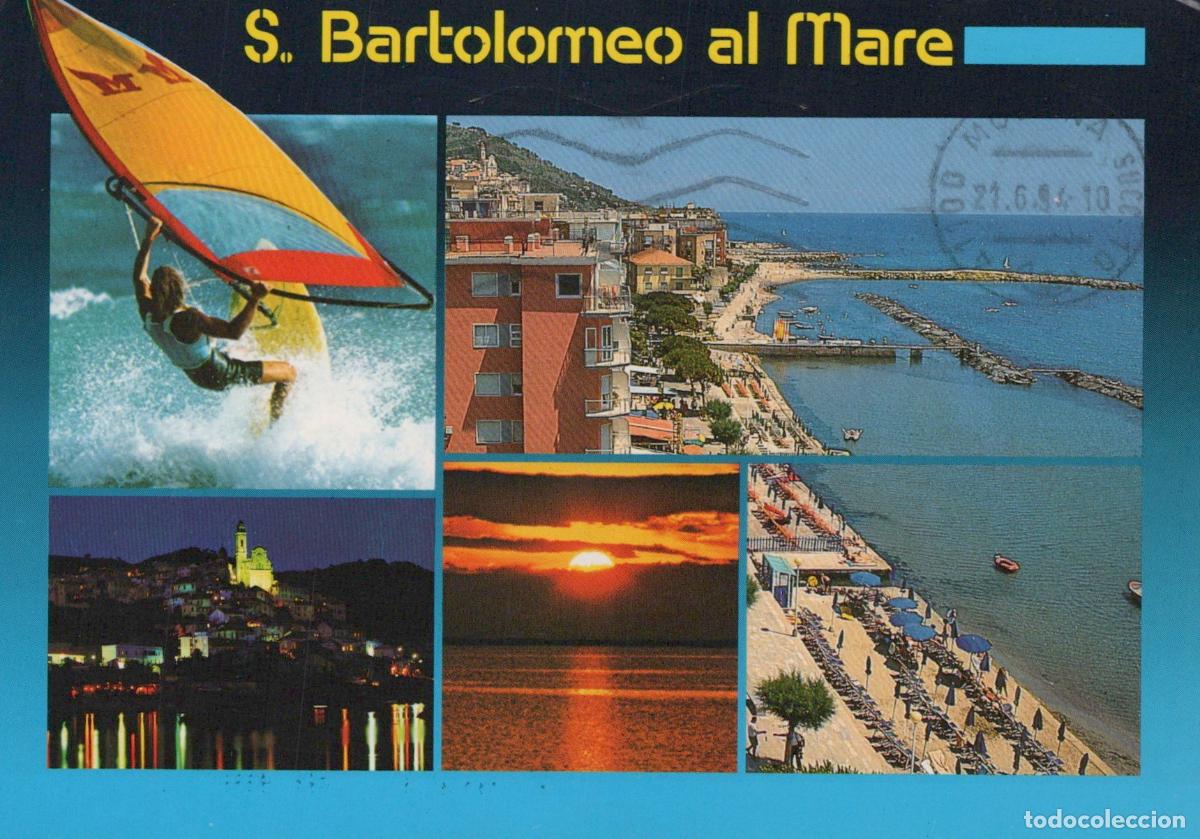Cartes Postales: Italy San Bartolomeo Al Mare S Bartolomeo Al Mare Windsurfing Beach *YAM216
