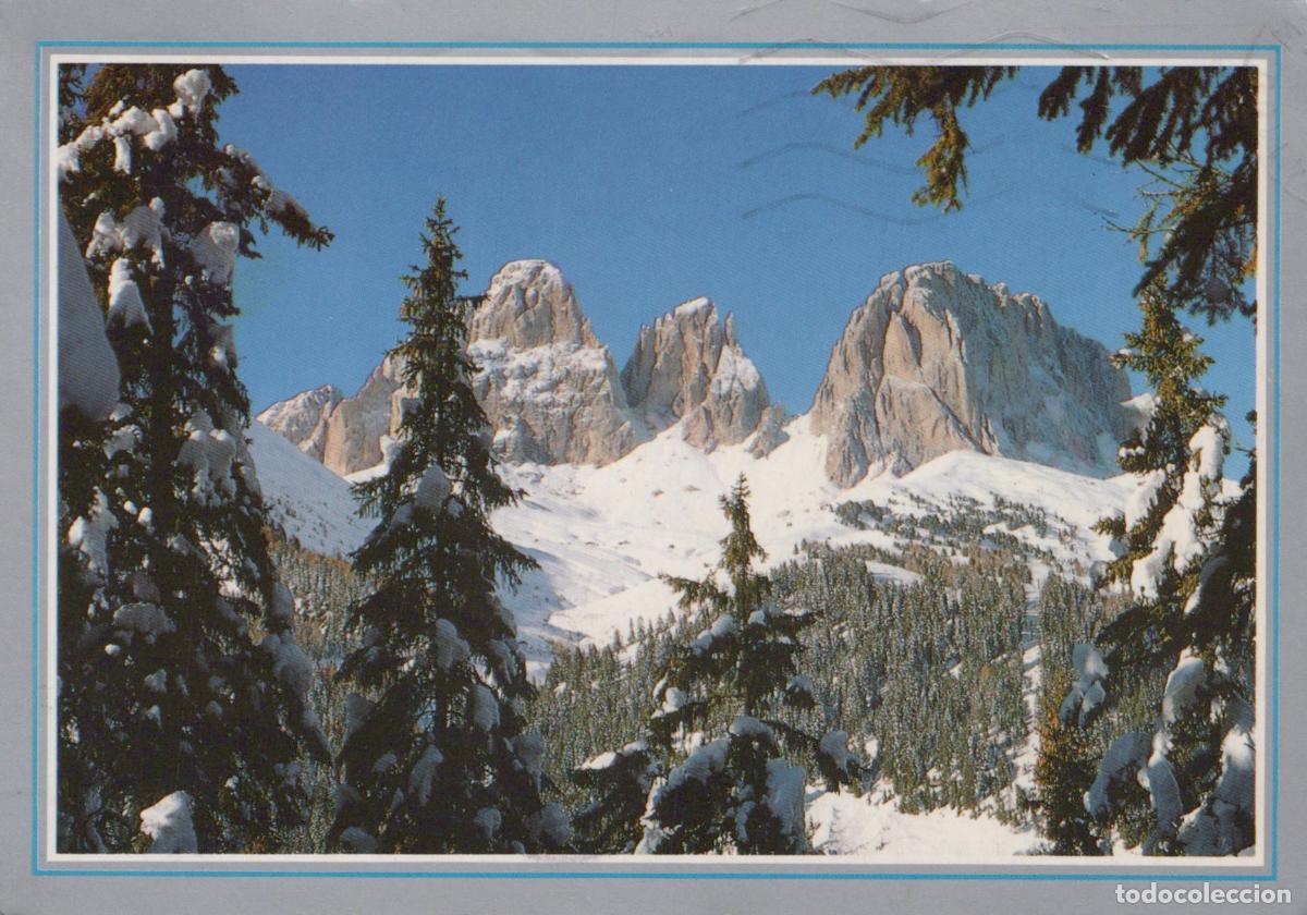 Cartes Postales: Italy Cortina D Ampezzo Dolomites Sassolungo Langkofel Mountain Range *YAM217