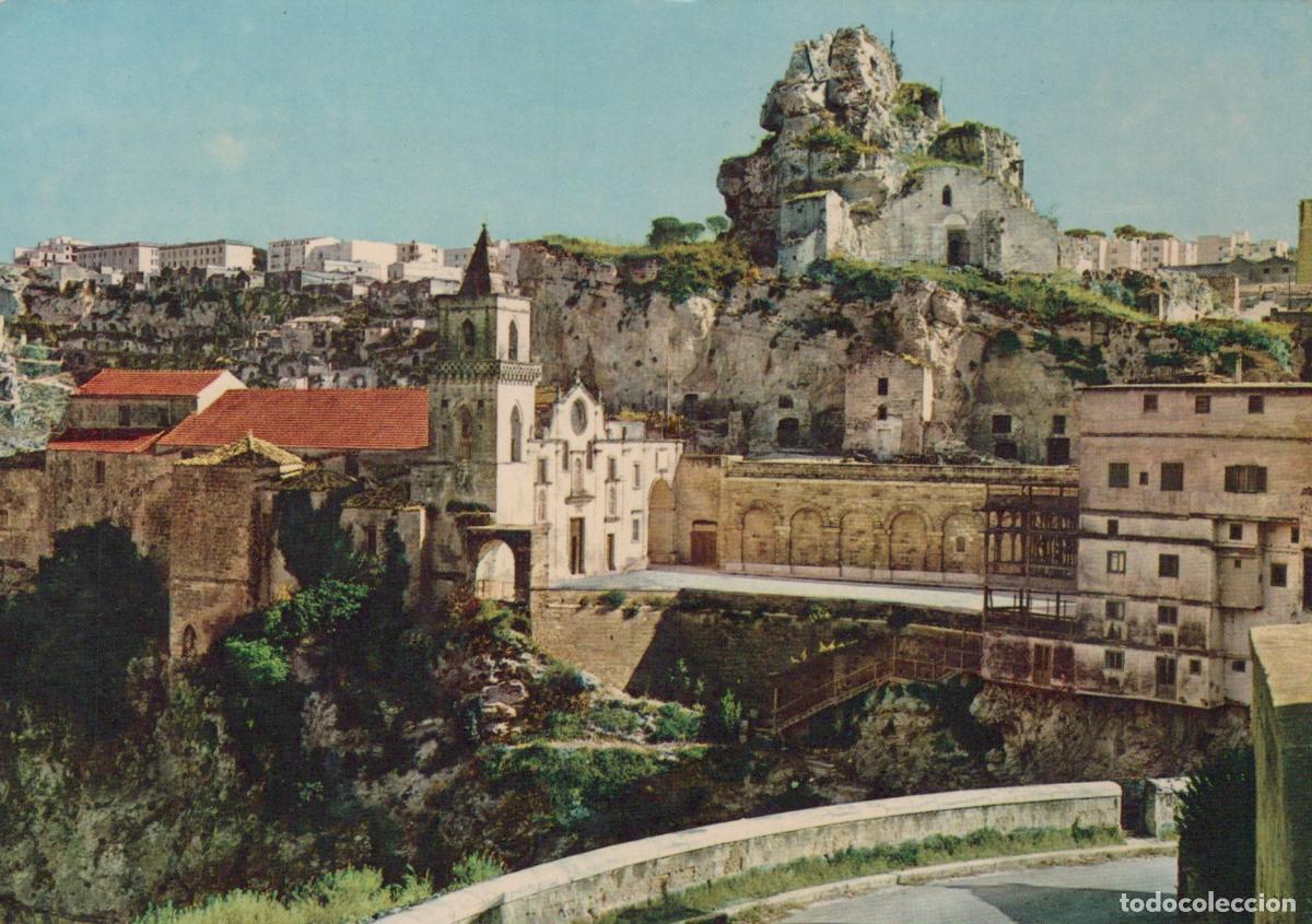 Cartes Postales: Italy Matera The Idris Rock Landscape Architecture City View Unposted *YAM311