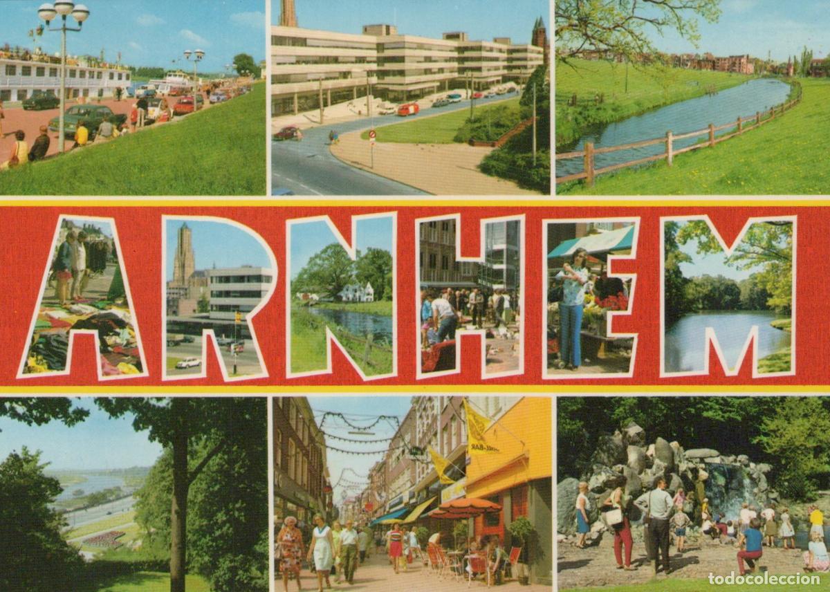 Postkarten: Netherlands Arnhem Multi View With Cityscapes and Landscapes Unposted *YAM324