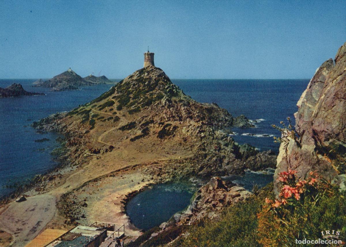 Postkarten: France Ajaccio Les Sanguinaires Islands Lighthouse Seascape Unposted *YAM331