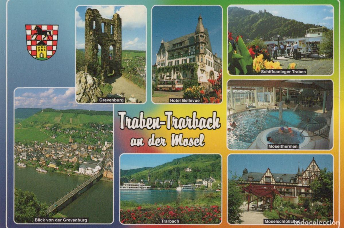 Postales: Germany Traben Trarbach An der Mosel Multi View Grevenburg Unposted *YAM369