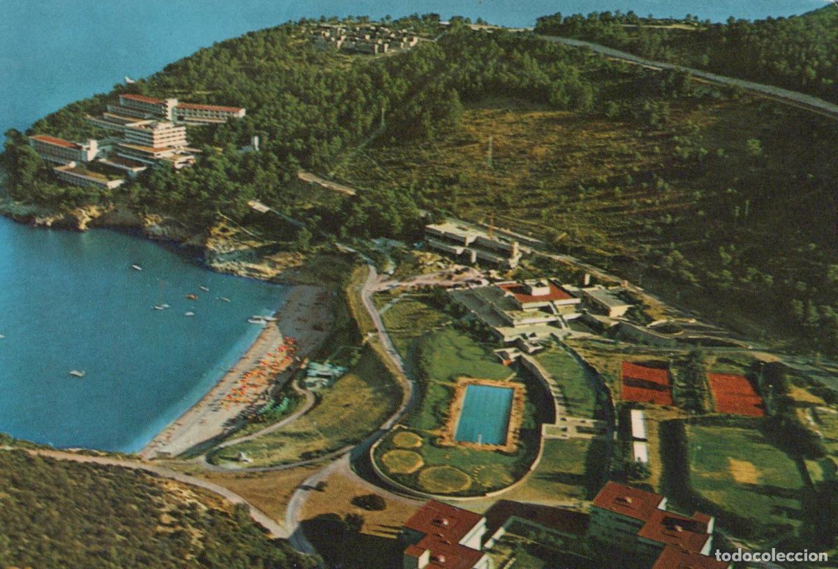 Postales: Italy Vieste Pugnochiuso Gargano Aerial View Beach Resort Hotels Pool *YAM261