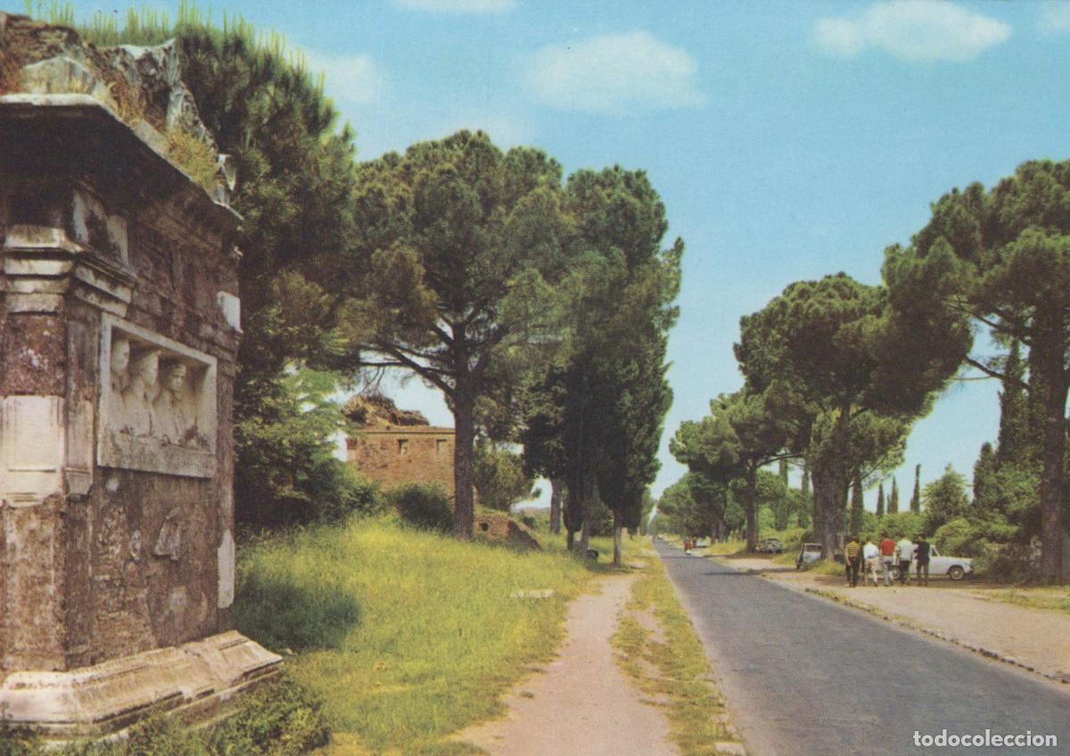 Postales: Italy Rome Appian Way Ancient Street With Historic Tomb and Unposted *YAM277