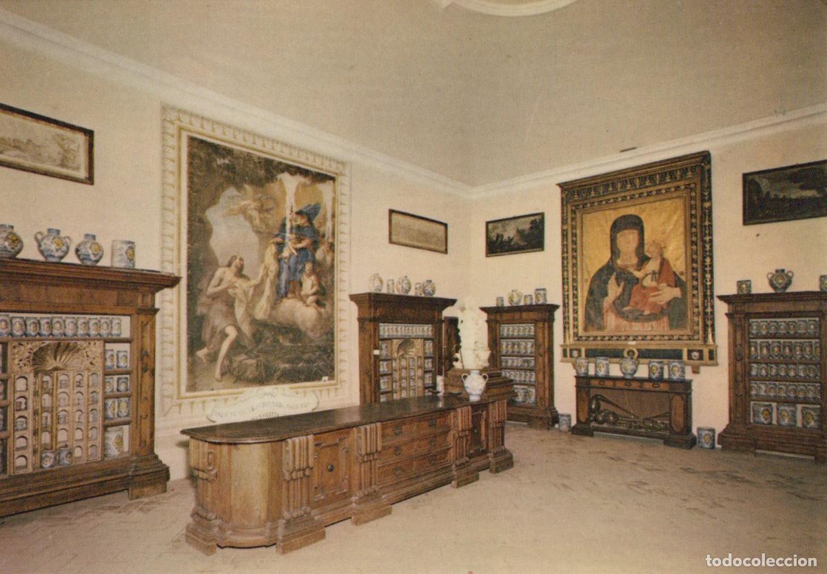 Postcards: Italy Siena Abbey of Monte Oliveto Maggiore Old Pharmacy Bench Unposted *YAM430