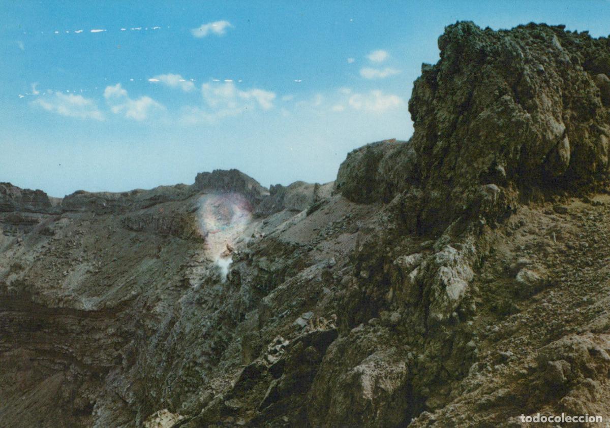 Postcards: Italy Naples Mount Vesuvius Volcano Crater Side Landscape Unposted *YAM444