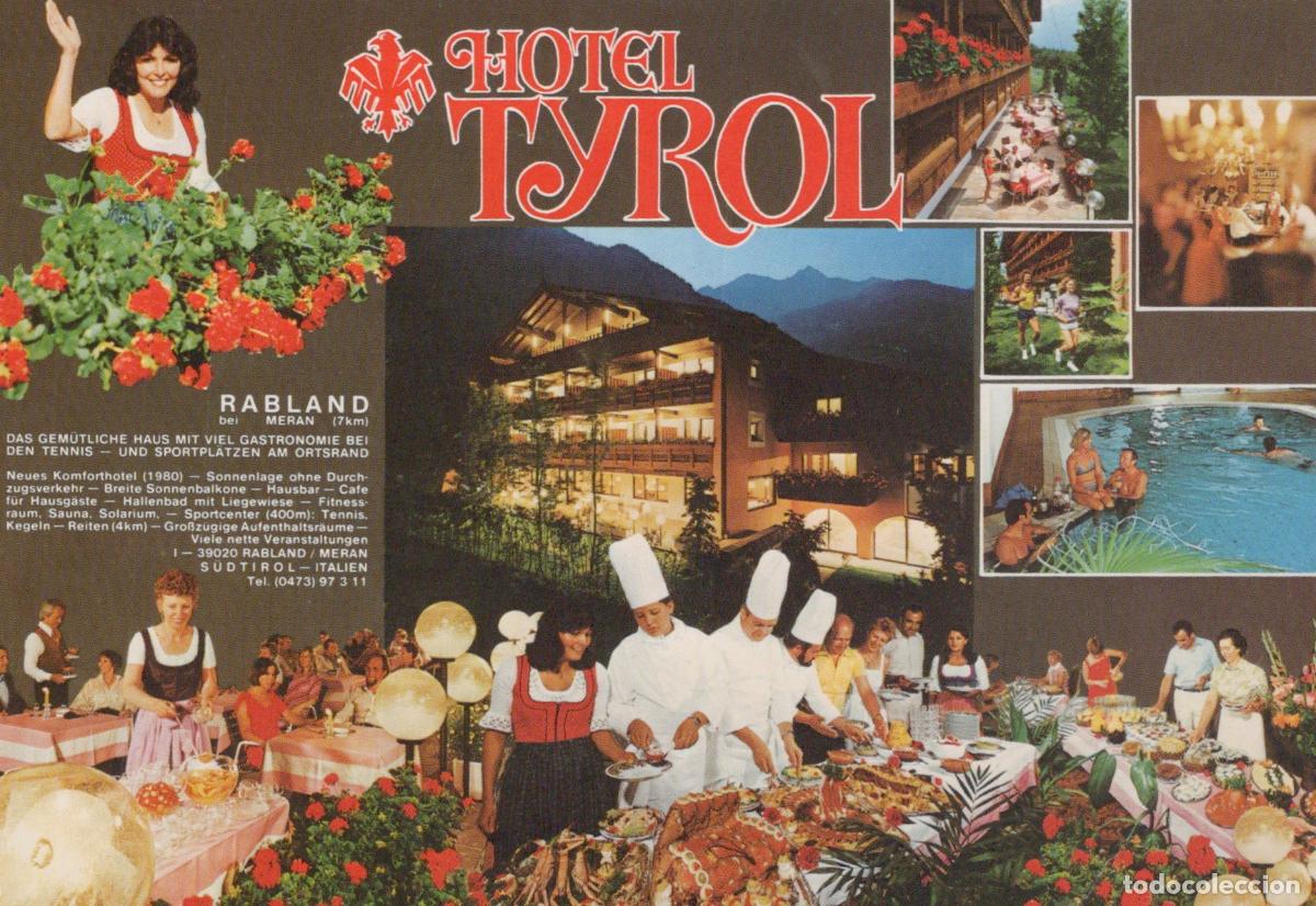 Postales: Italy Rabland Hotel Tyrol Meran Alpine Resort With Pool and Unposted *YAM475