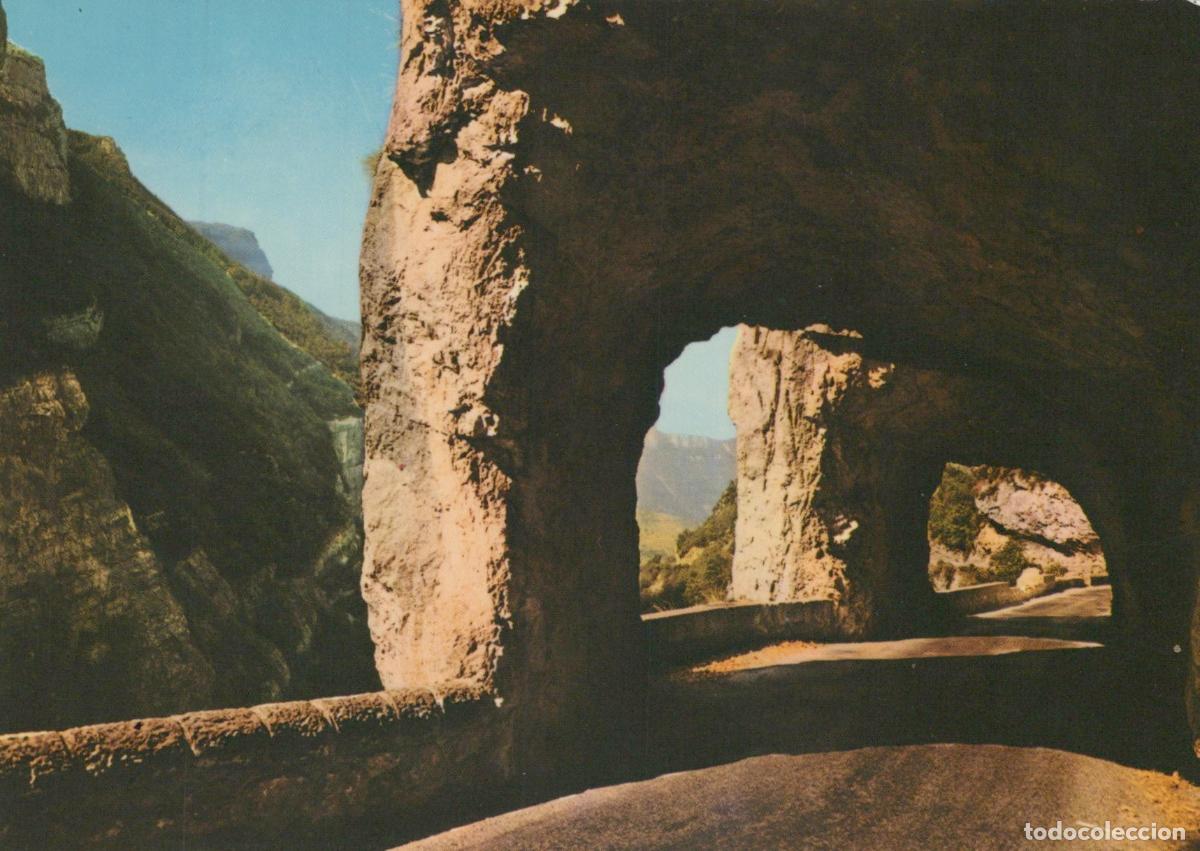 Postales: France Grenoble Vercors Alps Route des Grands Goulets Tunnels Unposted *YAM485