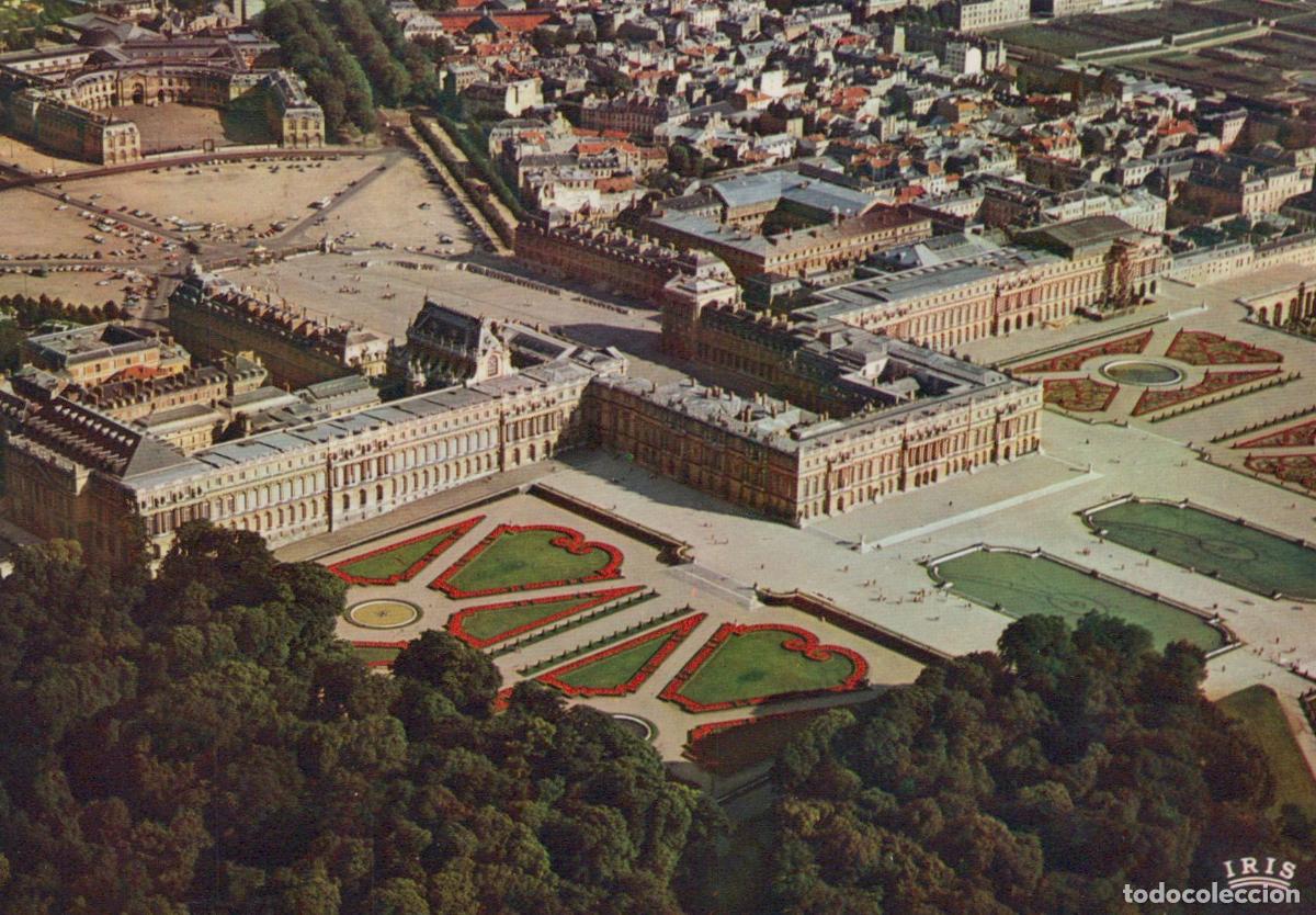 Postales: France Versailles Palace Aerial View Historic Royal Residence Unposted *YAM495