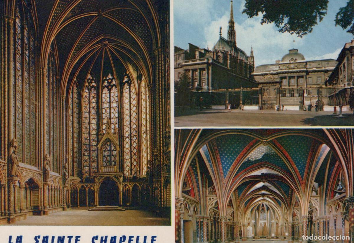 Postais: France Paris Sainte Chapelle Palace of Justice Upper Lower Unposted *YAM494