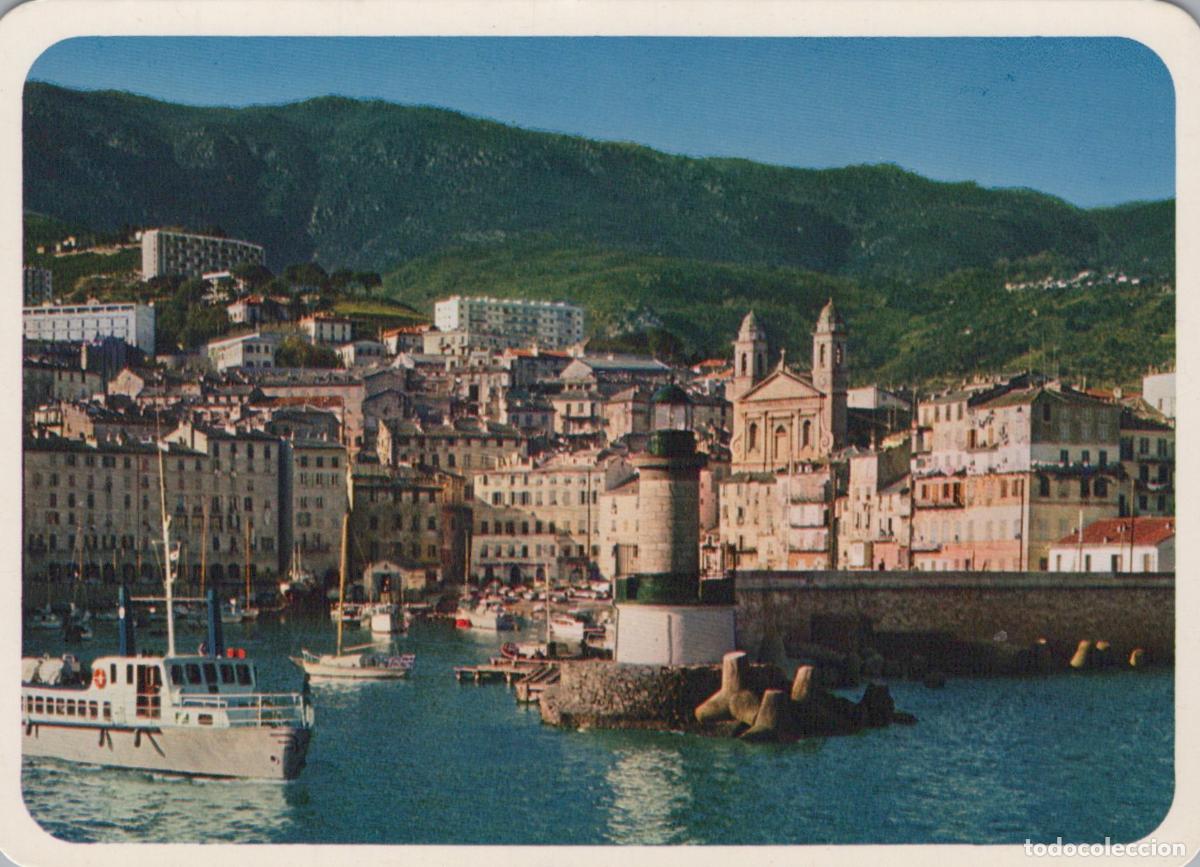 Postkarten: France Bastia Old Port Lighthouse Seaport Cityscape Unposted *YAM333