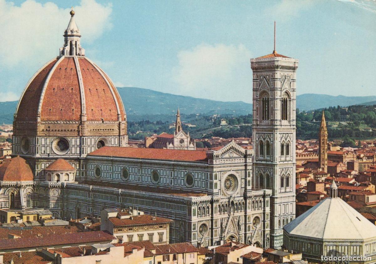 Postkarten: Italy Florence Cathedral Santa Maria del Fiore Duomo Giotto S Bell Tower *YAM531