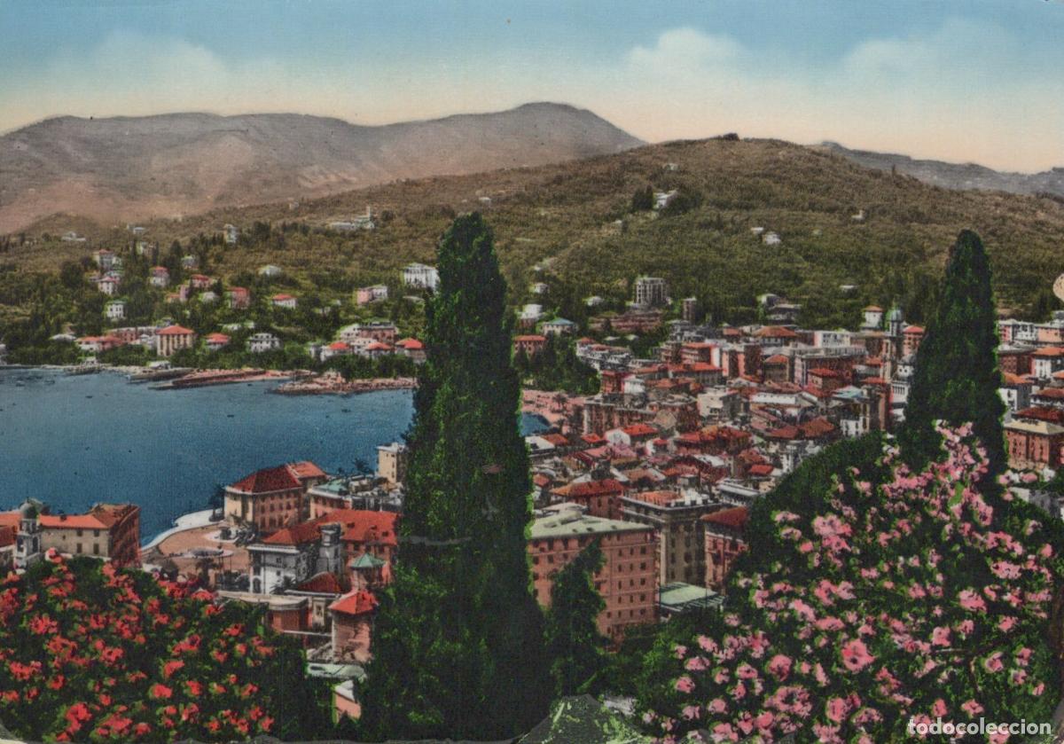 Postcards: Italy Rapallo Panoramic View of City Bay and Mountains Unposted *YAM342