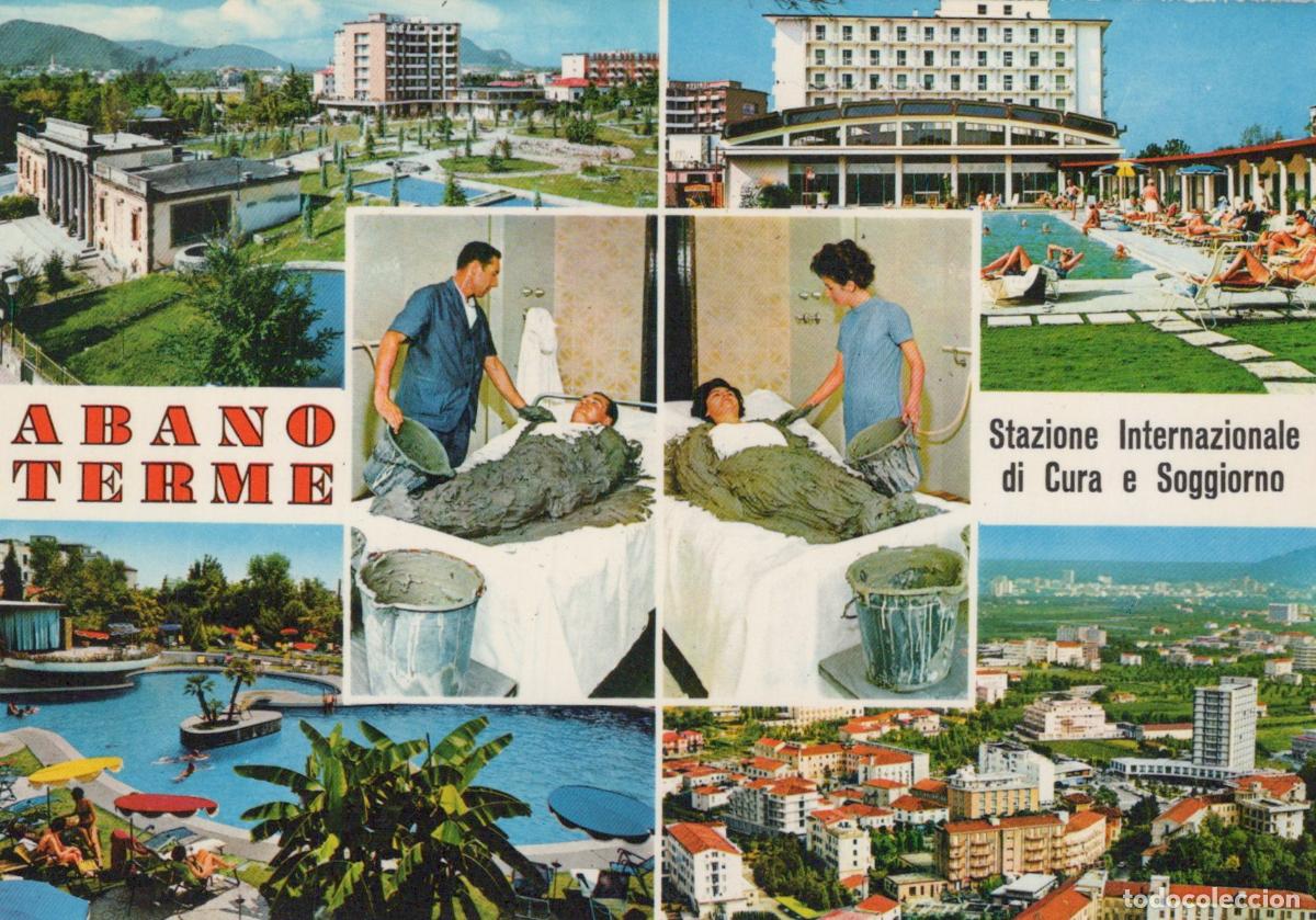 Cartes Postales: Italy Abano Terme International Spa Station Mud Baths Hotels Pools *YAM555