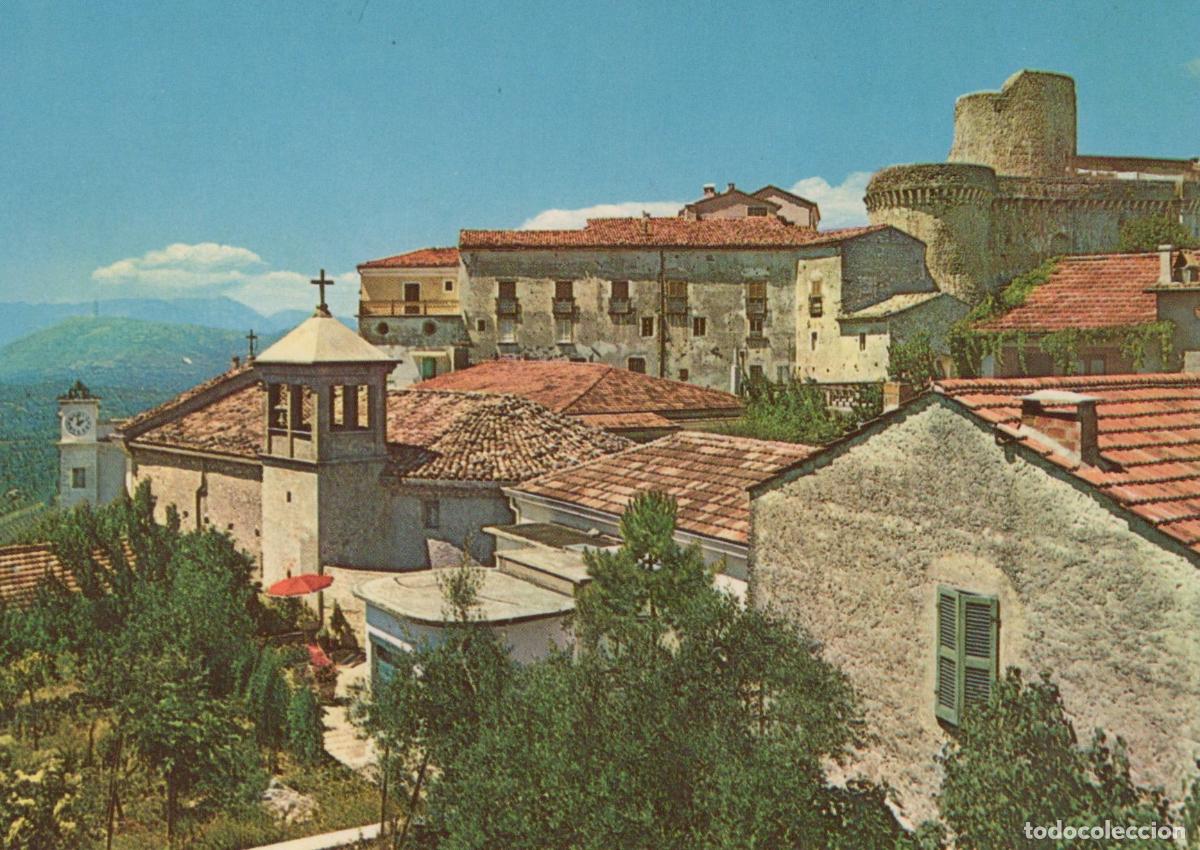 Cartes Postales: Italy Picinisco National Park View With Castle Church Unposted *YAM357
