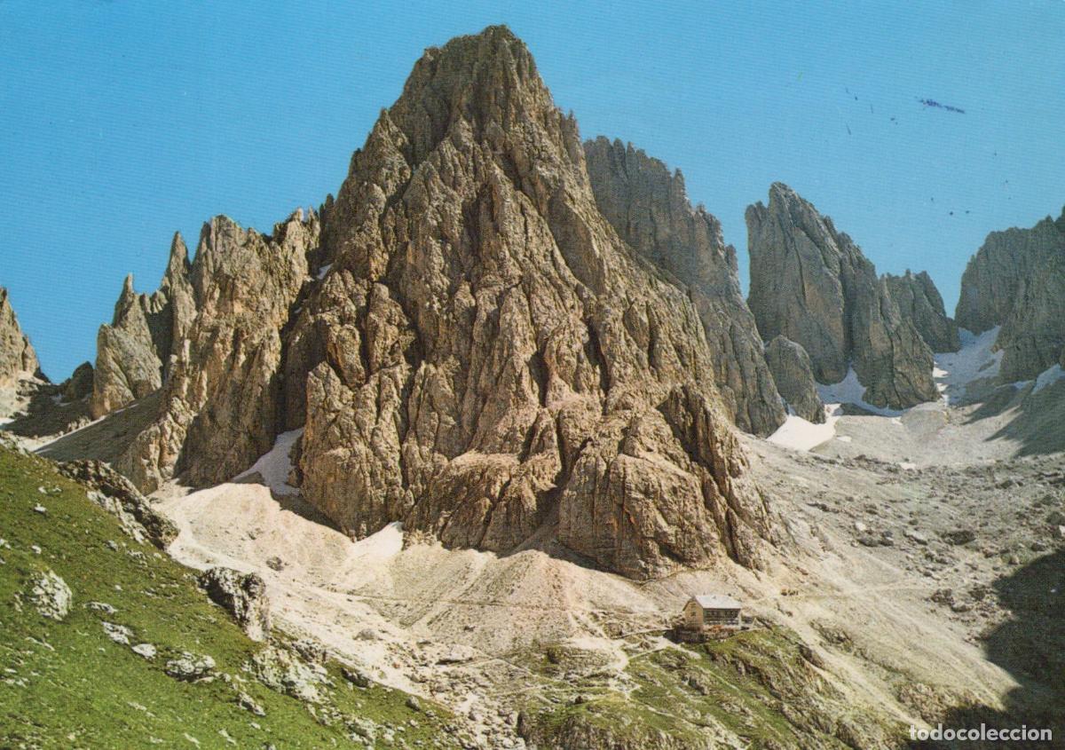 Postales: Italy Cortina D Ampezzo Dolomites Rifugio Vicenza Al Sassolungo Mountain *YAM571