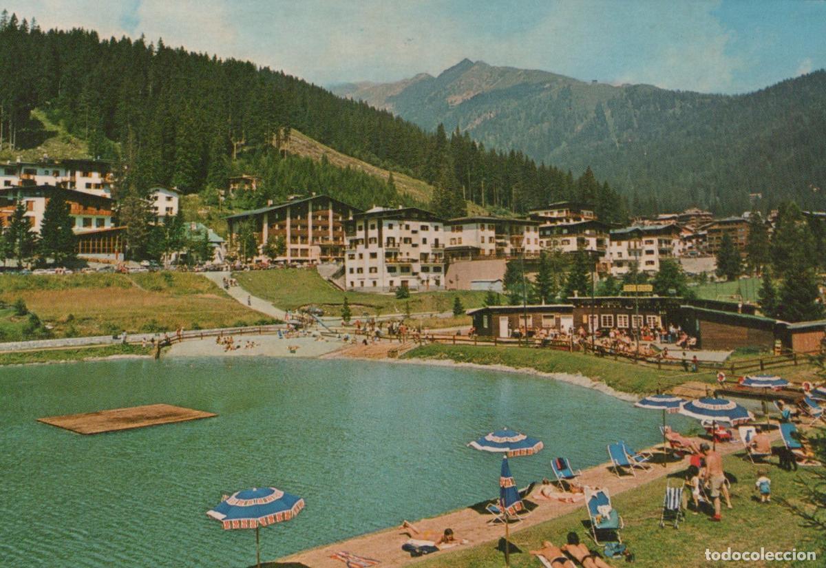 Postkarten: Italy Madonna DI Campiglio Laghetto Lake Mountain Resort Unposted *YAM397