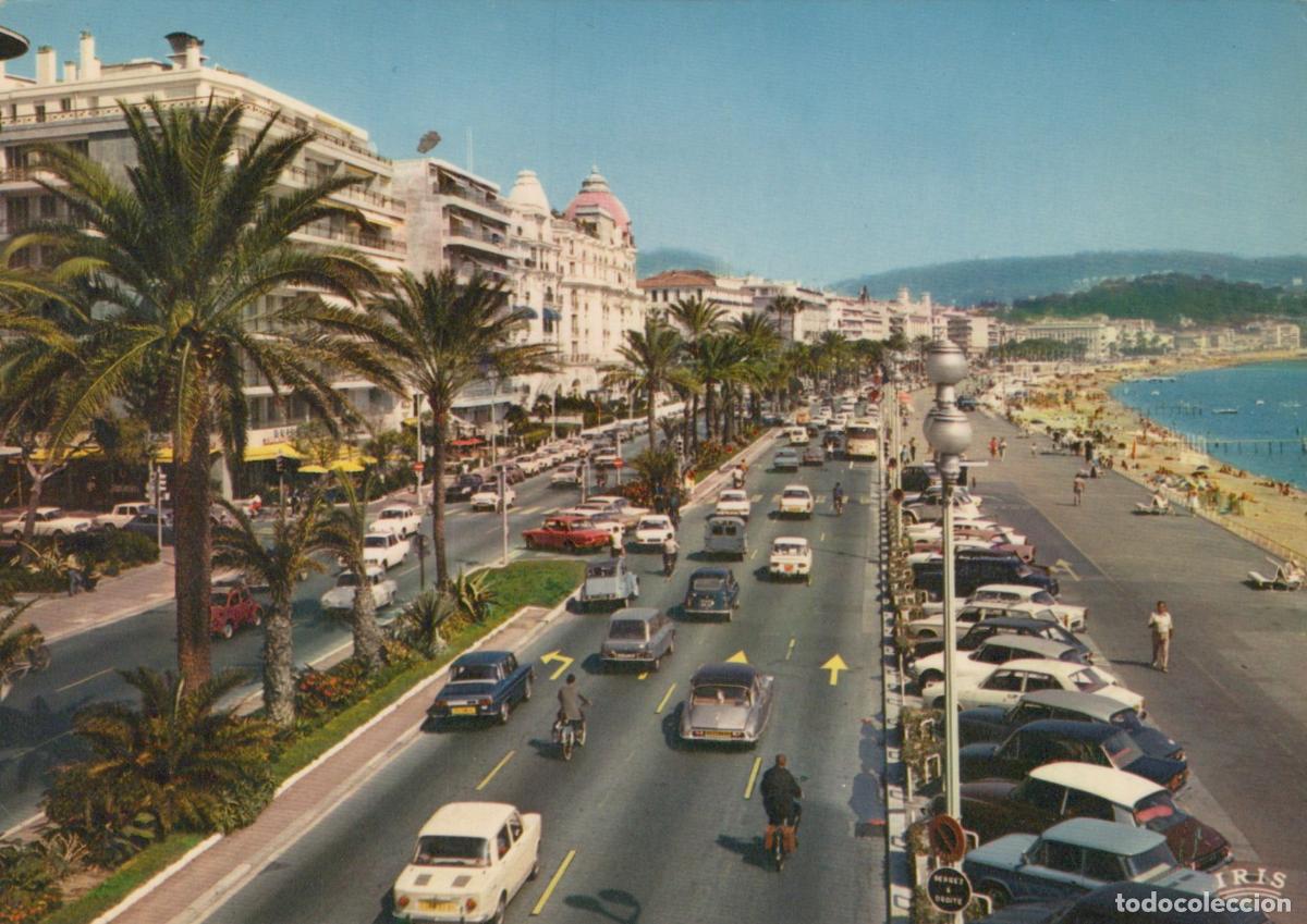 Postkarten: France Nice Promenade des Anglais Beach Cityscape French Unposted *YAM652