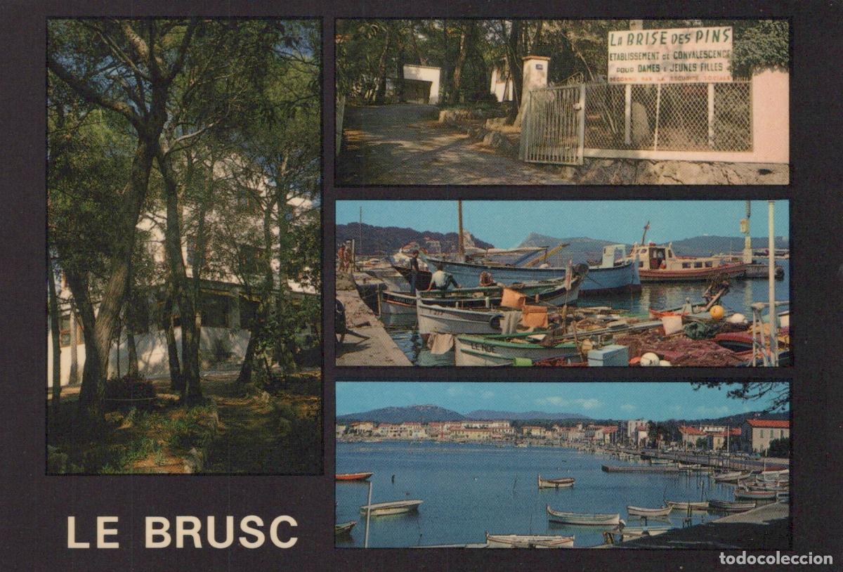 Postcards: France Le Brusc Coastal Views Fishing Boats and la Brise des Pins *YAM665