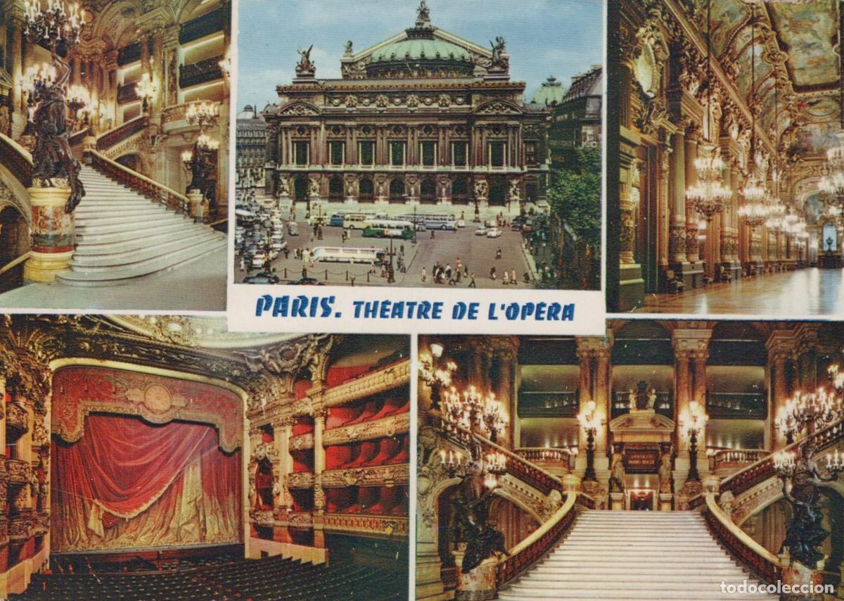 Postcards: France Paris Op&eacute;ra Garnier Grand Staircase Auditorium and Foyer *YAM672
